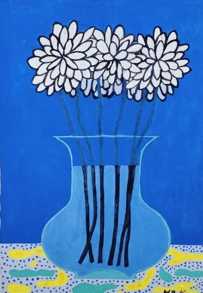 365日色の話＋「サムライ夫のブルーアート」夫の夢をかなえたい