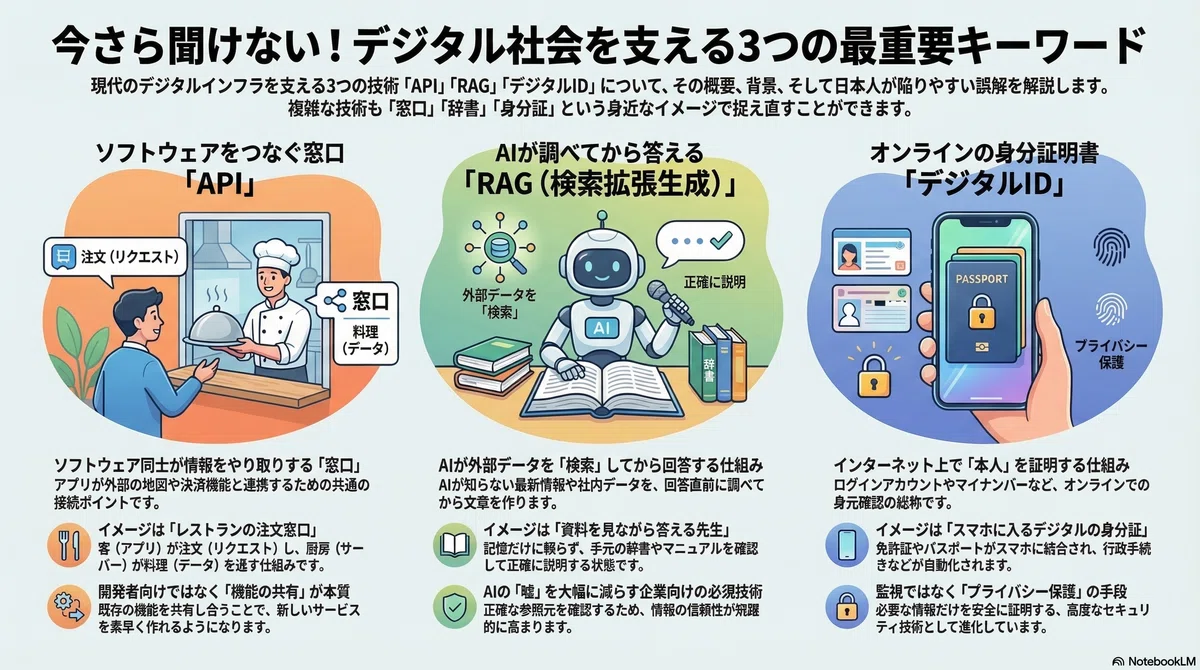 [IT Buzzword Explainer: Things You Should Know by Now] API, RAG ...