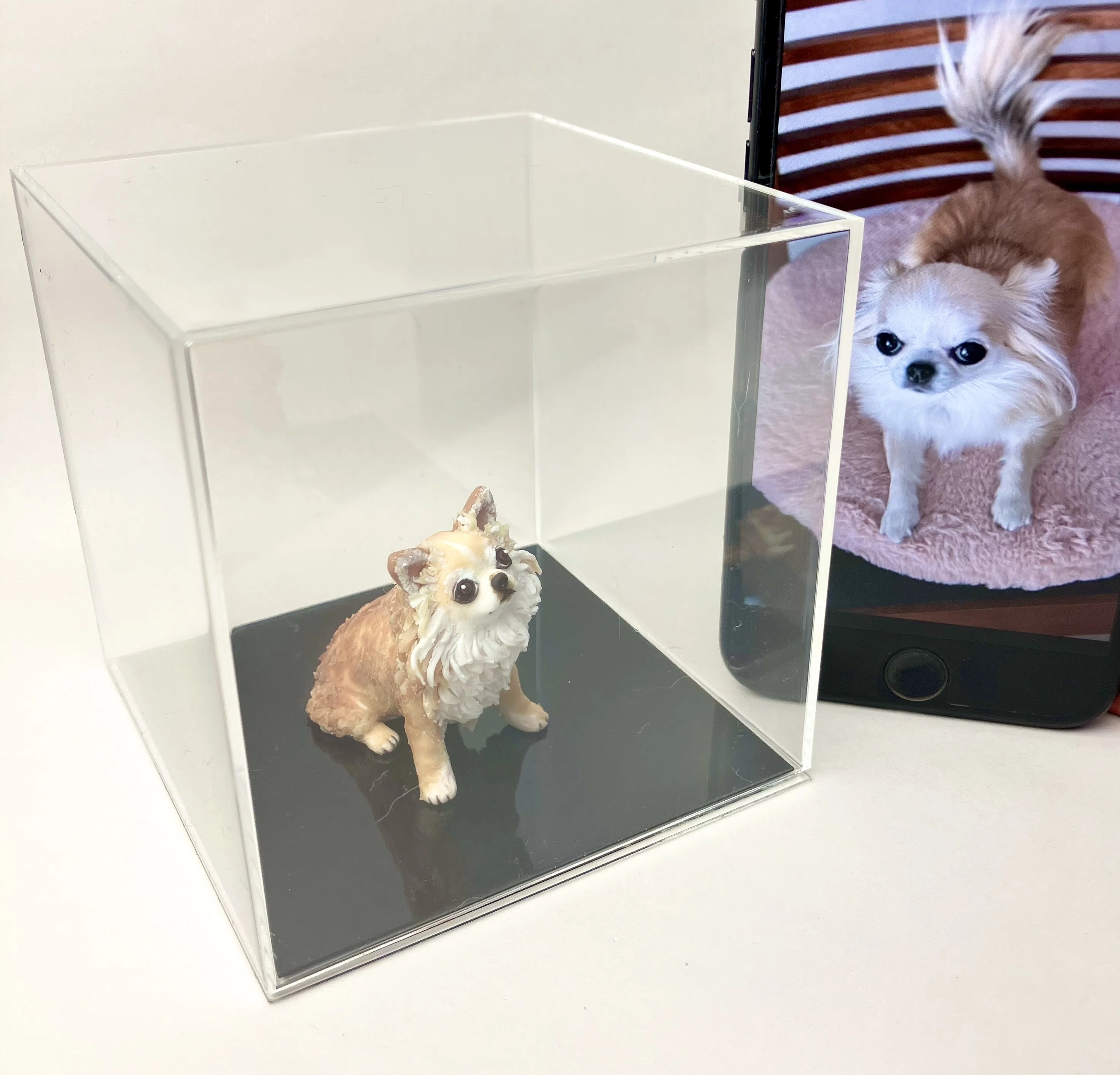 リアル犬 「うちのワンちゃん手のひらサイズ」｜ぴのきお工房