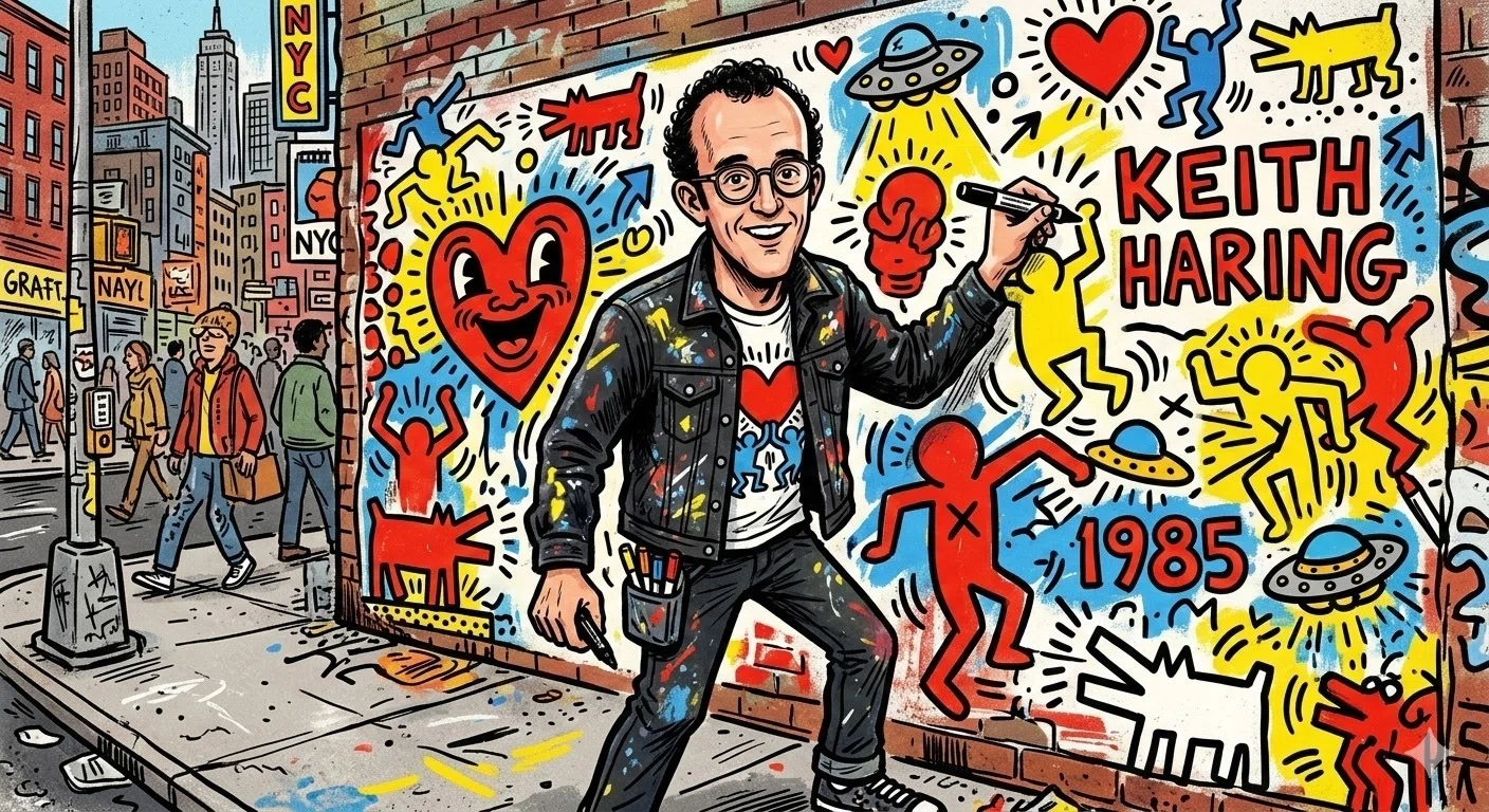 アート・デザイン・音楽 keith haring taschen pop art kaws ny 中村キース・ヘリング美術館｜強烈な個性が八ヶ岳の静かな森と不思議に