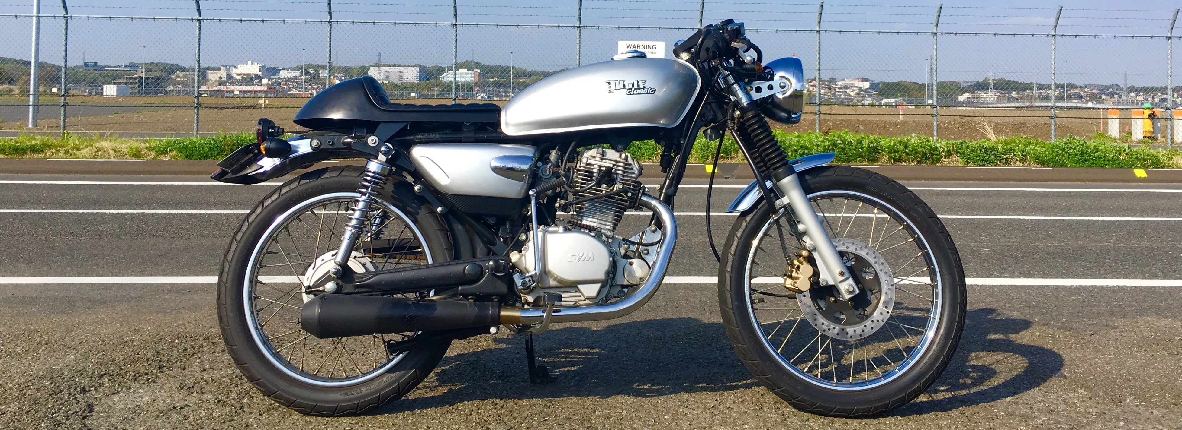 🏍徒然なる記録 ~ 原付をカフェレーサー風にカスタムした話 ~|fish 🏍徒然なる記録 ~ 原付をカフェレーサー風にカスタムした話 ~|fish