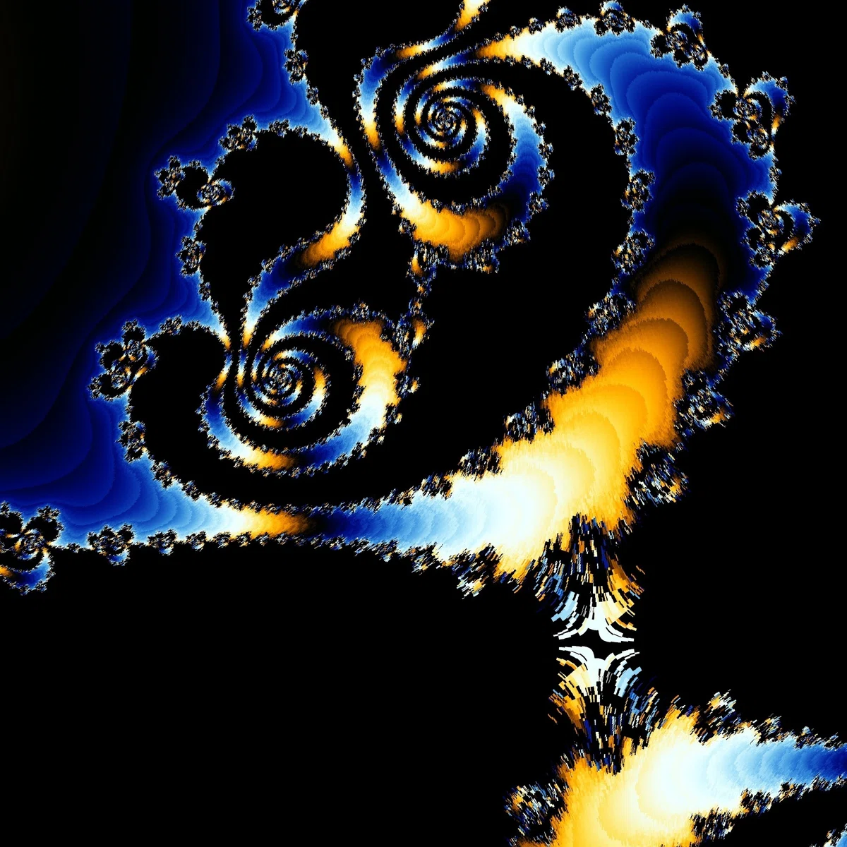 Ultra Fractal で遊ぶ #15 [ジュリア集合(4)]｜SoU