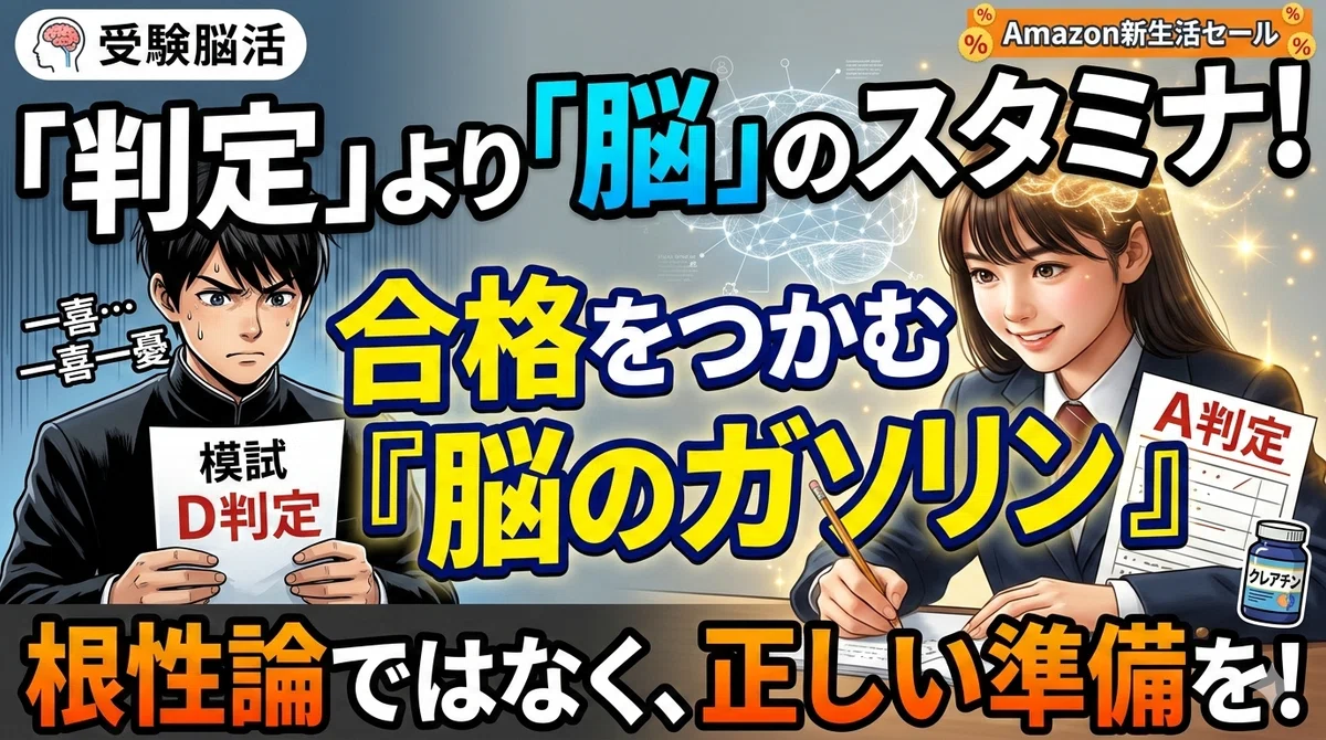 「あと1点」をもぎ取る脳のスタミナ源！親子で知るべき「脳のガソリン」クレアチンの科学