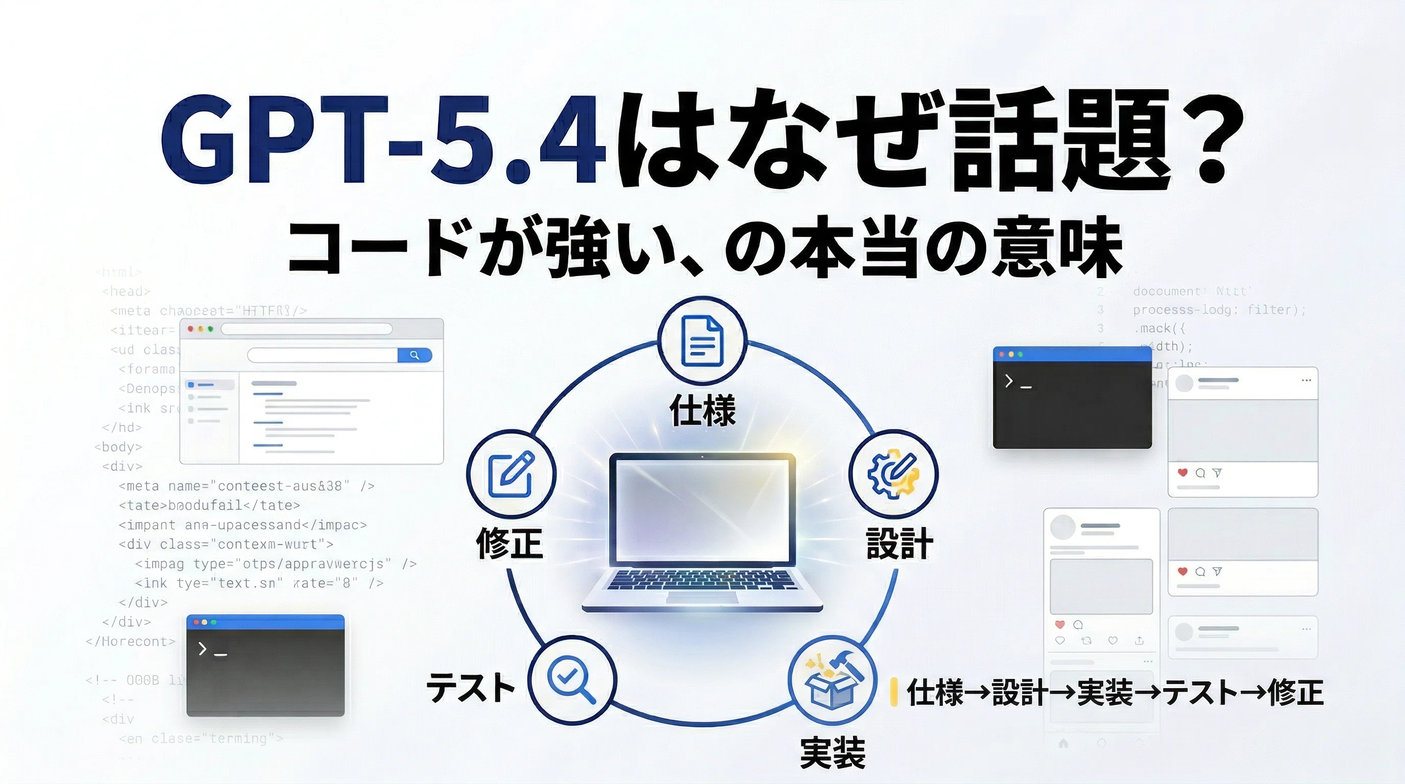 Xで話題の「GPT-5.4はプログラミングがすごい」は、結局どういうことな