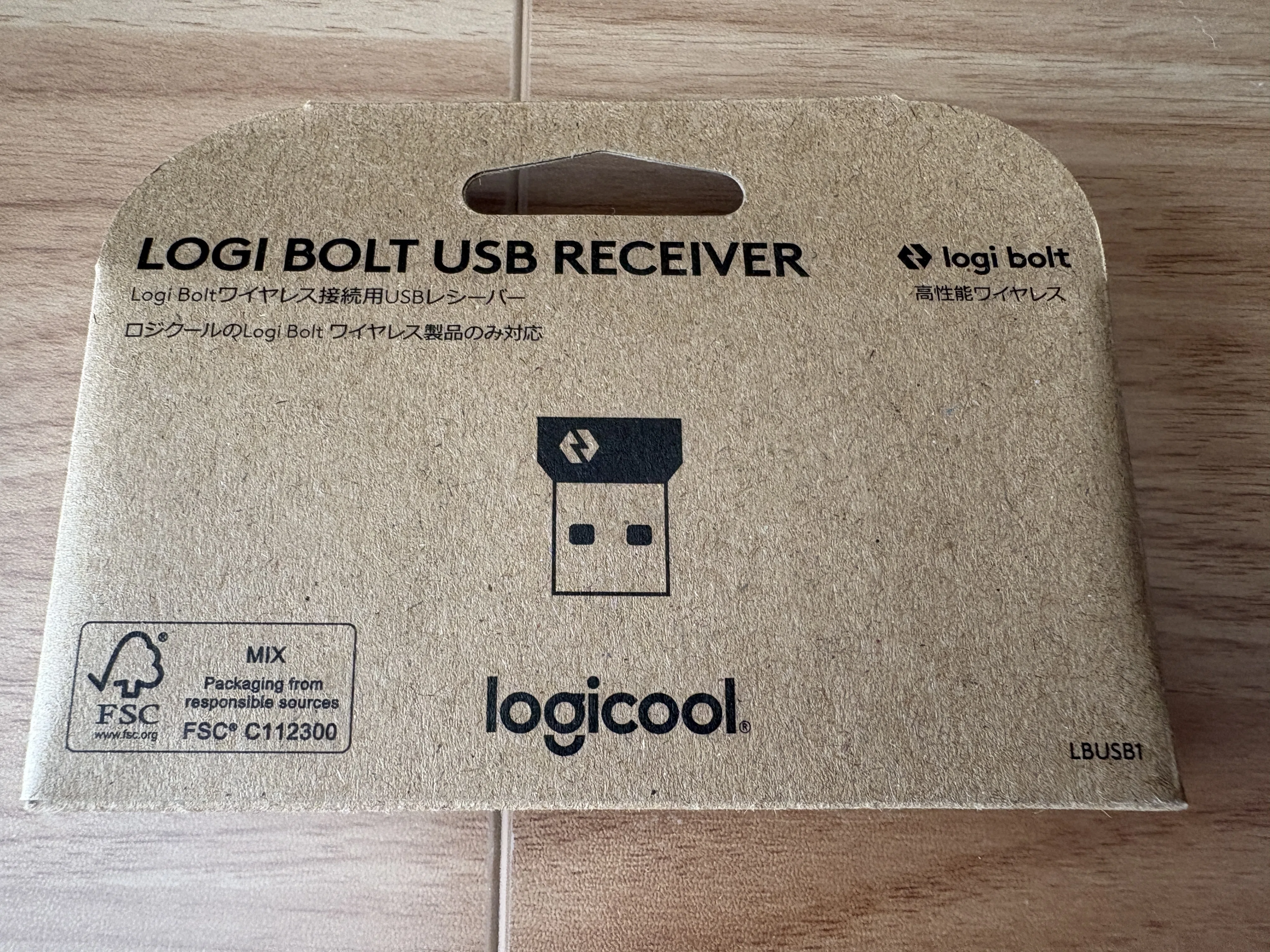 会社PCでBluetoothが封印されていたので、今さらLogi Bolt USB