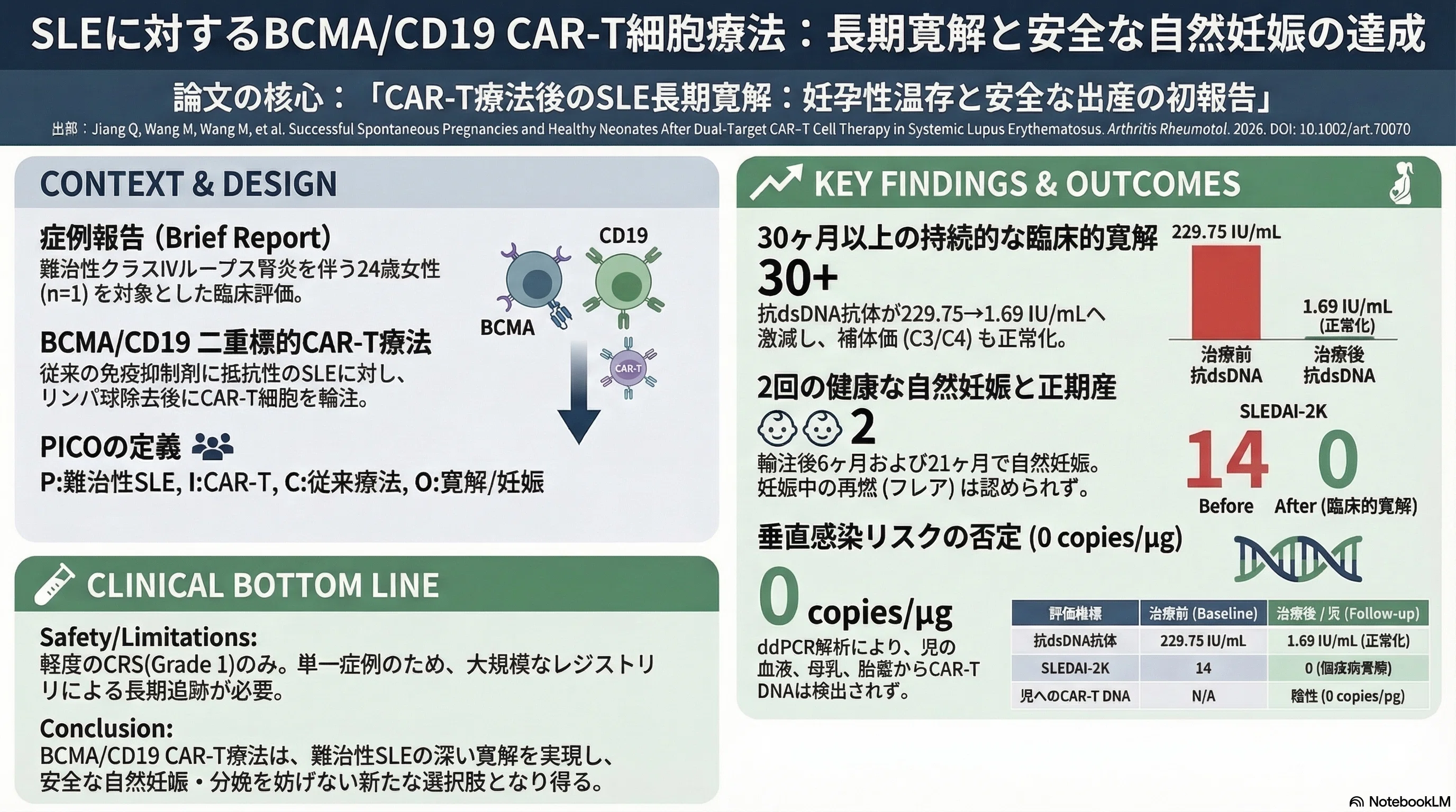 CAR-T療法と「母になること」：難治性SLE、その先の景色｜小澤廣記