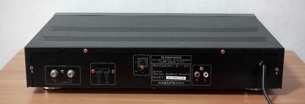 PIONEER F-717 修理調整記録3｜BLUESS Laboratory