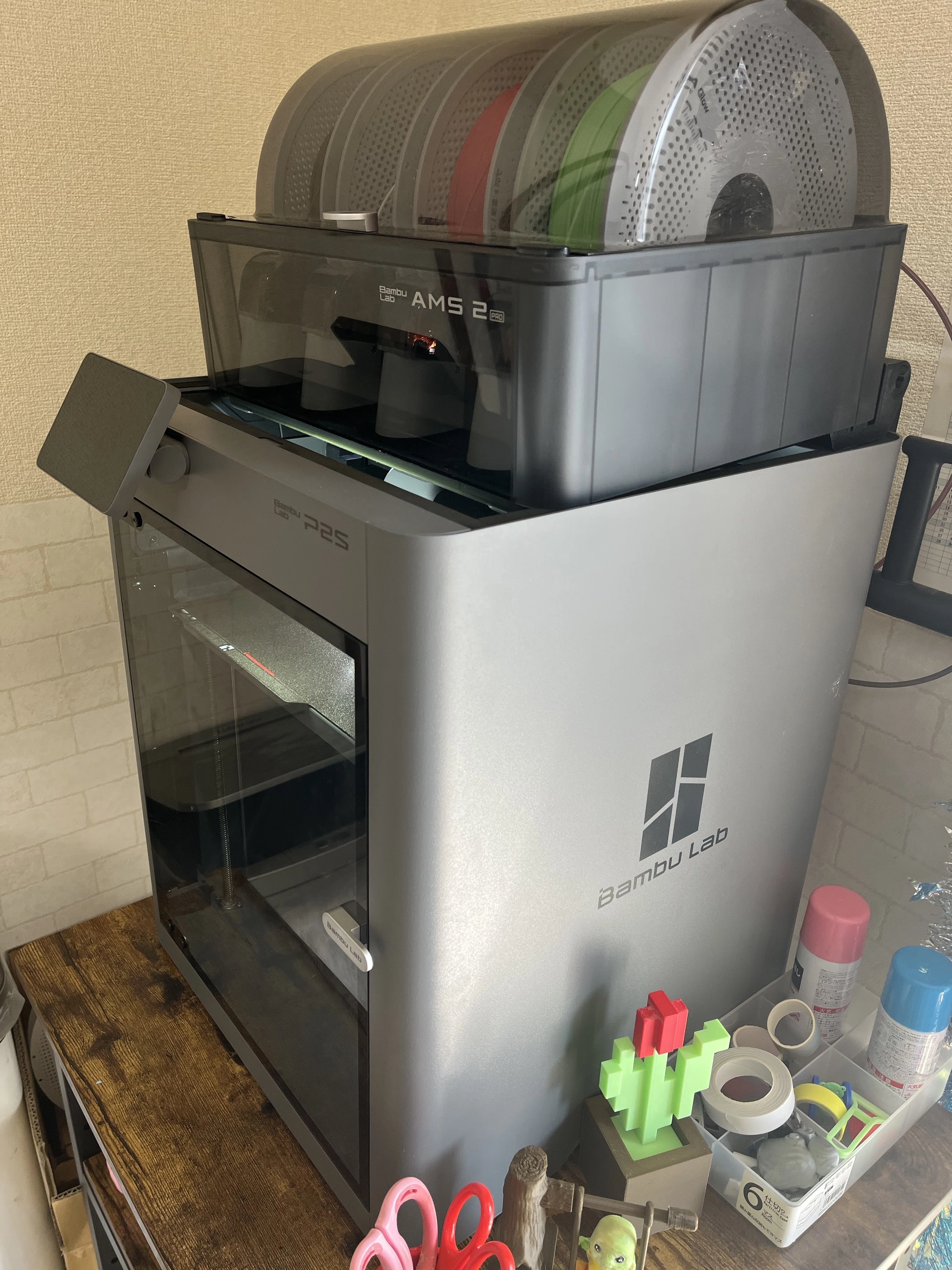 3Dプリンター（Bambu Lab P2S）デビュー― 嫌いになりかけた機械と