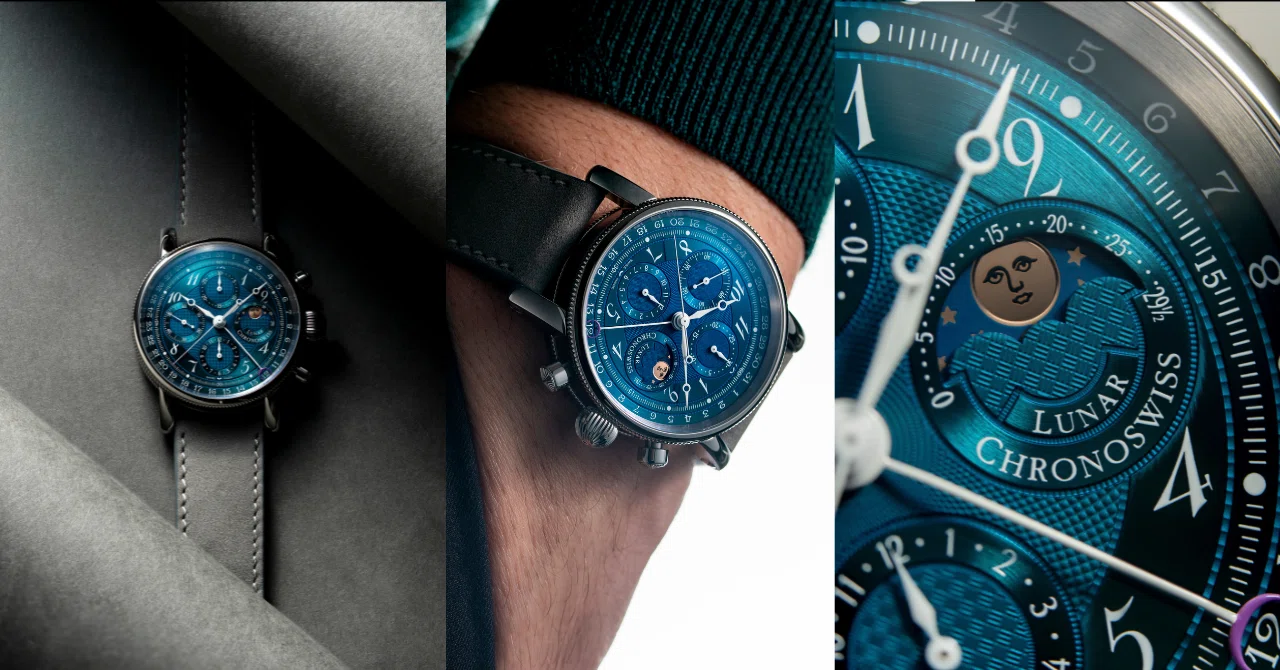 2026年新作ルナ クロノグラフ オーロラ CH-7543L-DGR｜CHRONOSWISS
