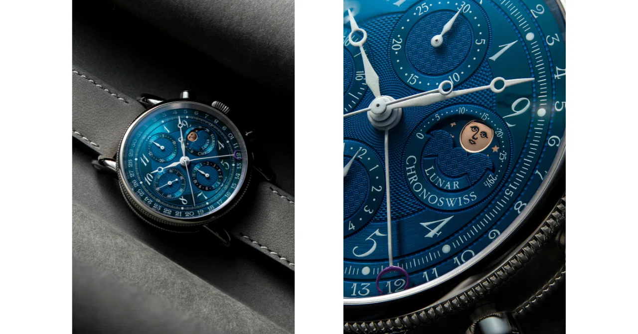2026年新作ルナ クロノグラフ オーロラ CH-7543L-DGR｜CHRONOSWISS