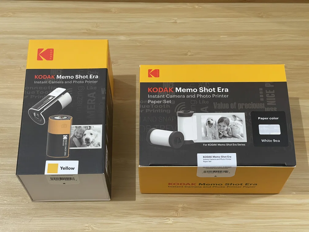 ラベルプリンター付きトイデジカメ「KODAK Memo Shot ERA」を買って