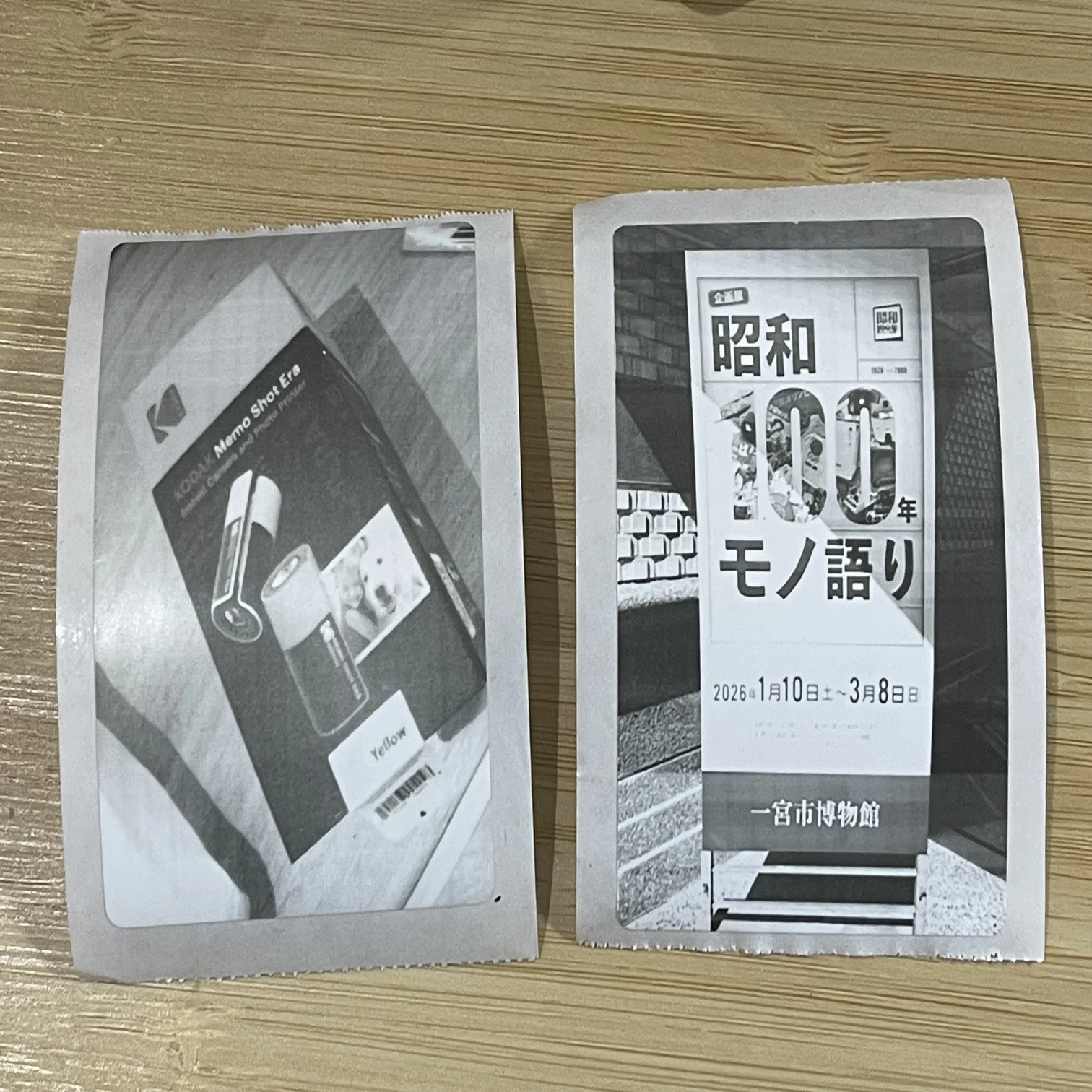 ラベルプリンター付きトイデジカメ「KODAK Memo Shot ERA」を買って