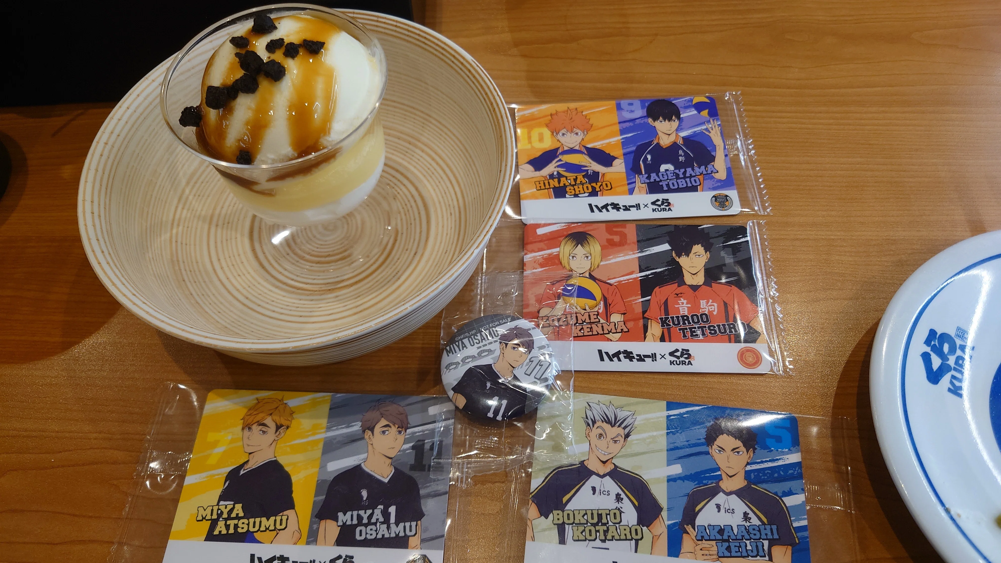 皿の向こうに、コートが見えた。くら寿司×ハイキュー!!コラボ ｜あかかか
