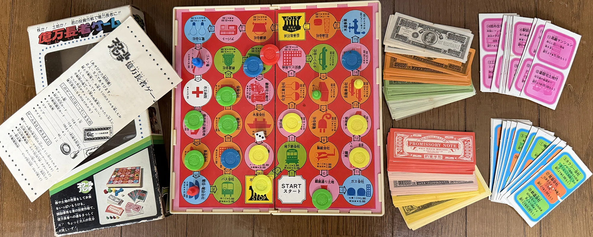 タカラ「億万長者ゲーム」のバリエーション考察｜yanh998