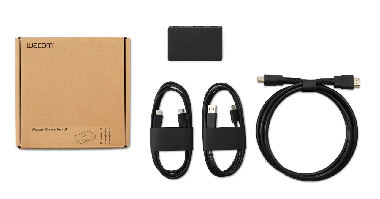 USB Type-Cポートがないパソコンでも液晶ペンタブレットが使える