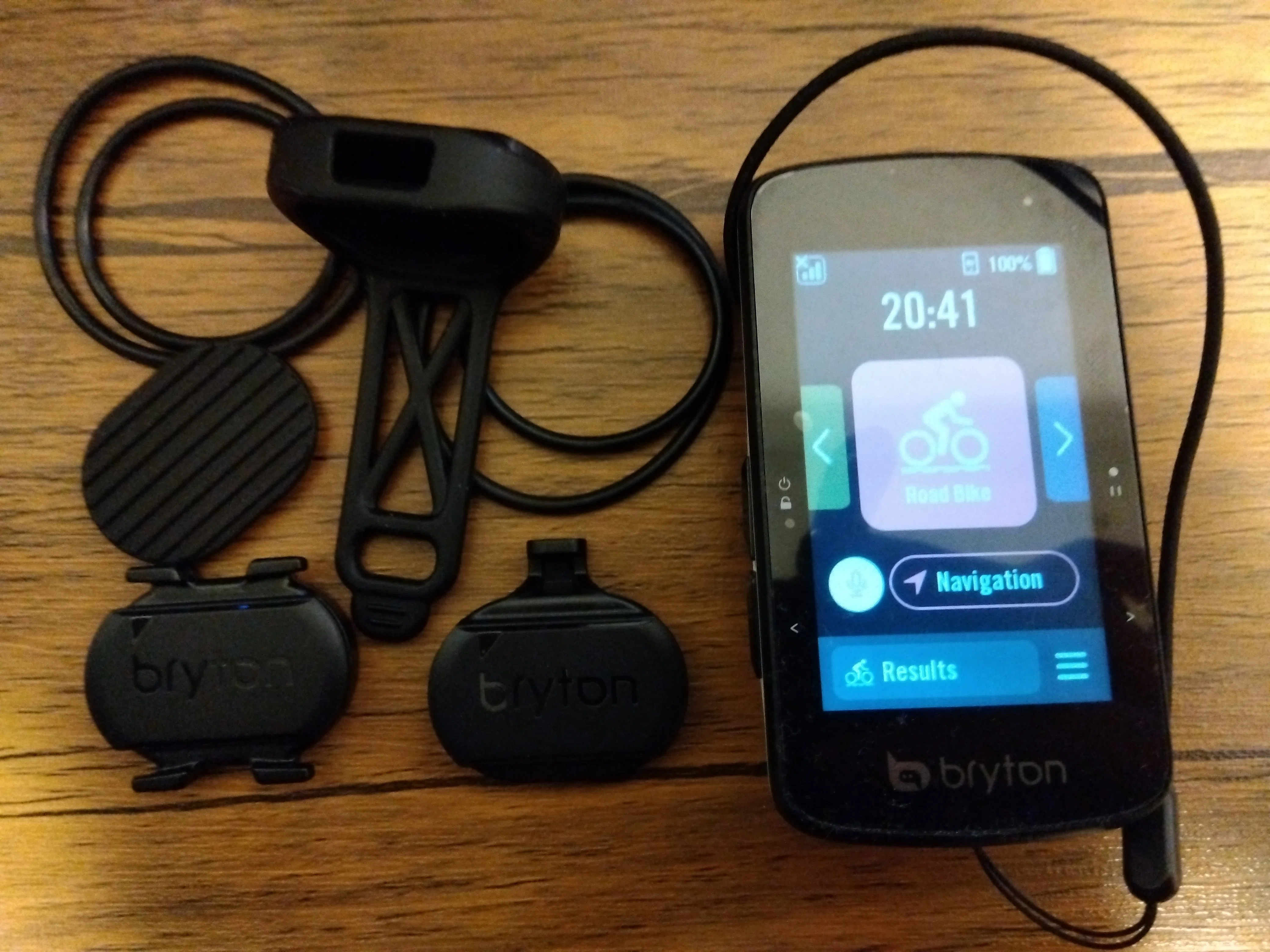 Brytonのスピードセンサとケイデンスセンサを使ってみた(屋内のみ