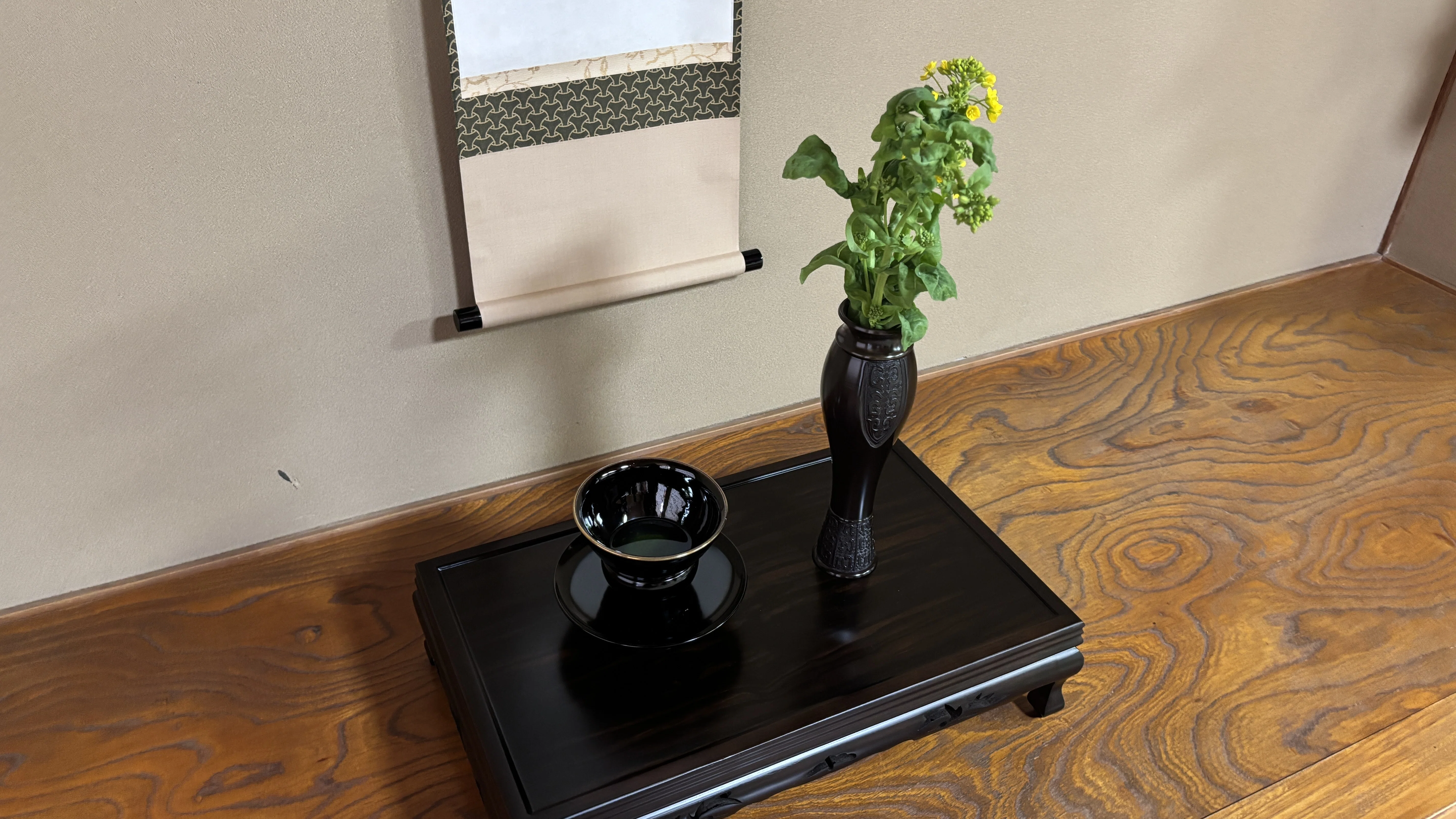 利休忌お茶会へ｜カワカミ ユキヲ