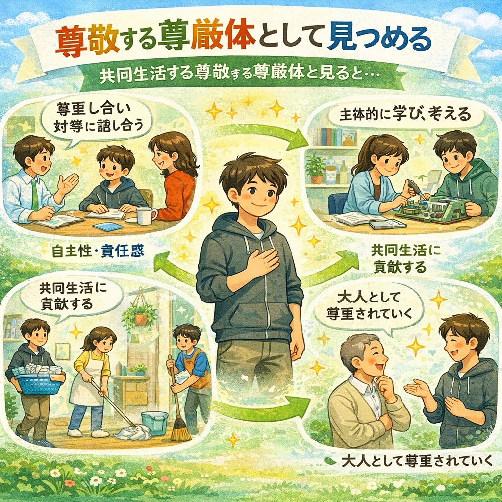 子育ては進化版サドベリーで|尊厳(自己+他者+身体+宇宙)の個性化