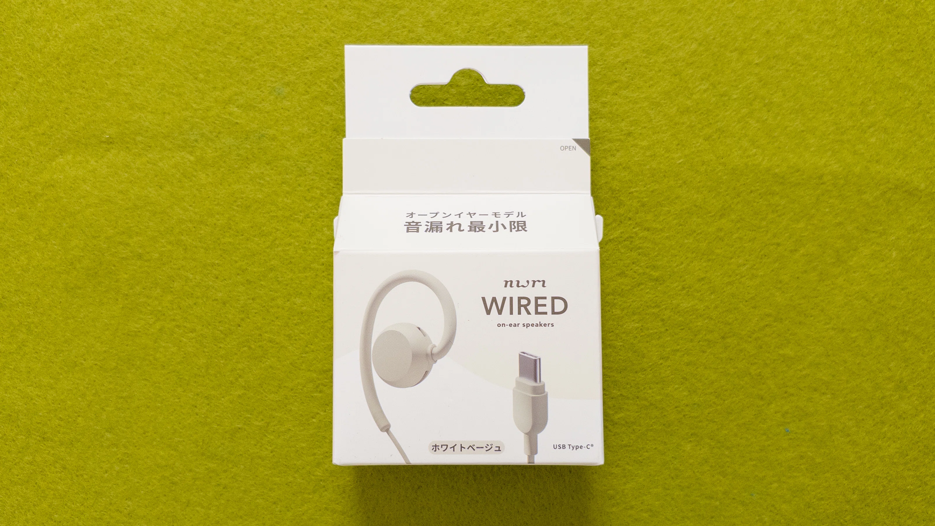 あえての有線・オープンイヤー型イヤホン｜nwm WIRED (USB-C)レビュー