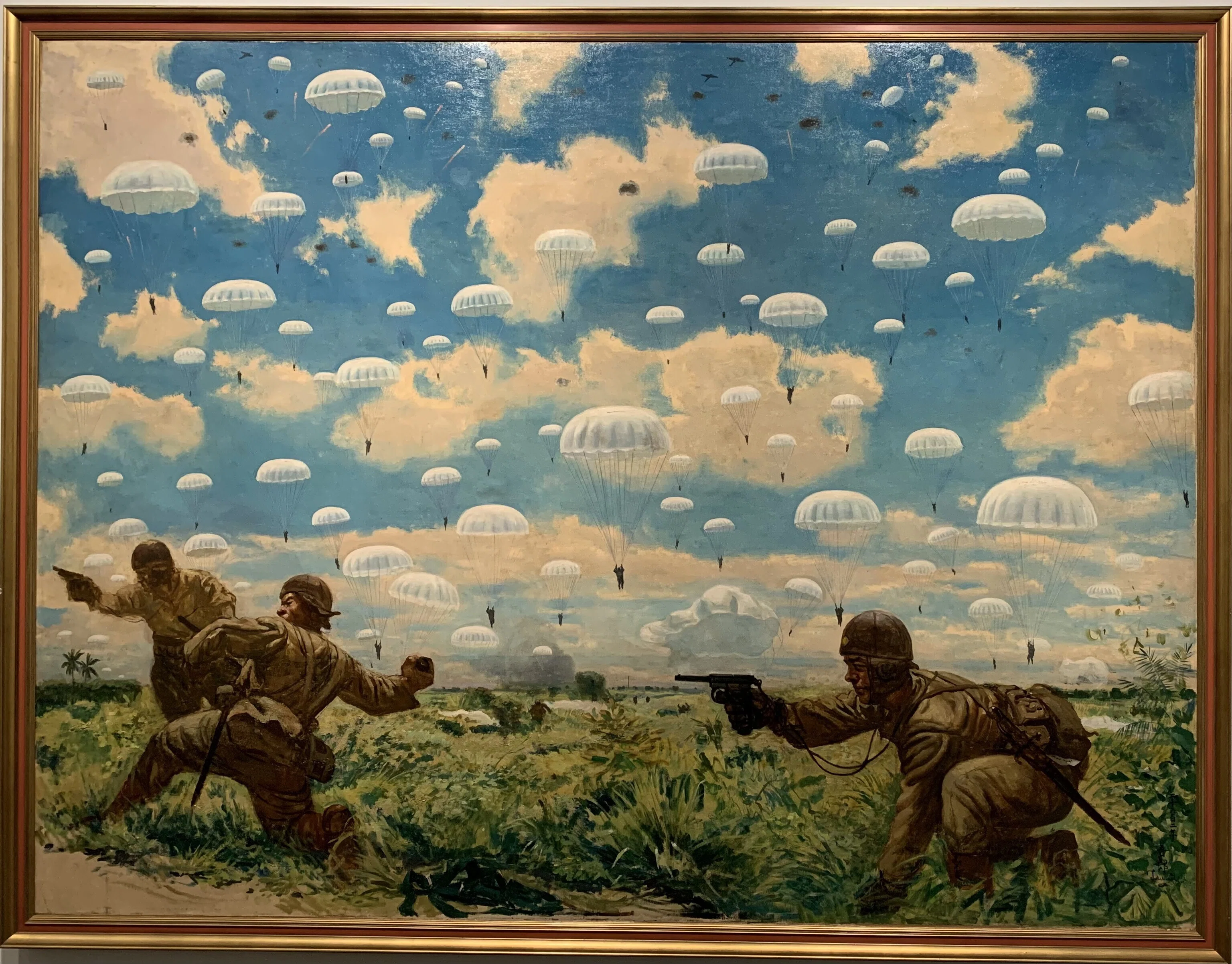 昭和パズル絵画 青空のパズルを完成させることはできるのだろうか｜なすにきび