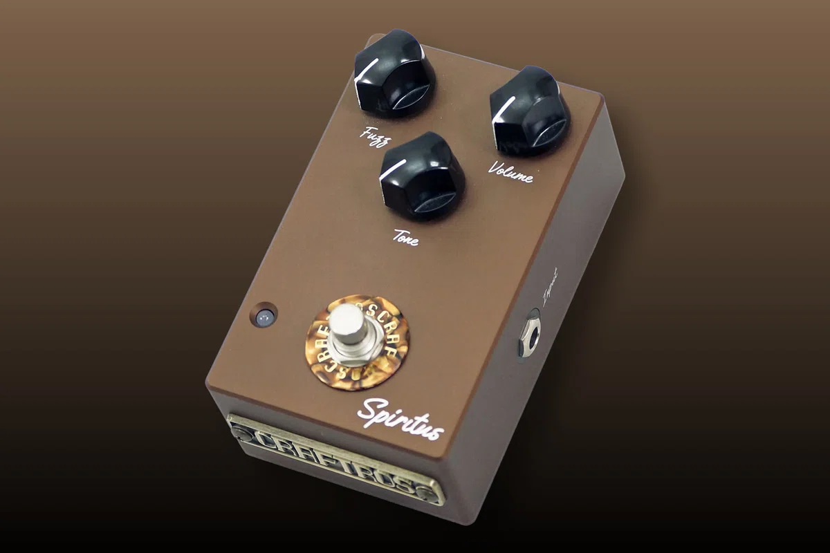 CRAFTROS Spiritus クラフトロス　エフェクター　ファズ 特選中古品！ペダルマニア必見のファズペダル「CRAFTROS Spiritus」が