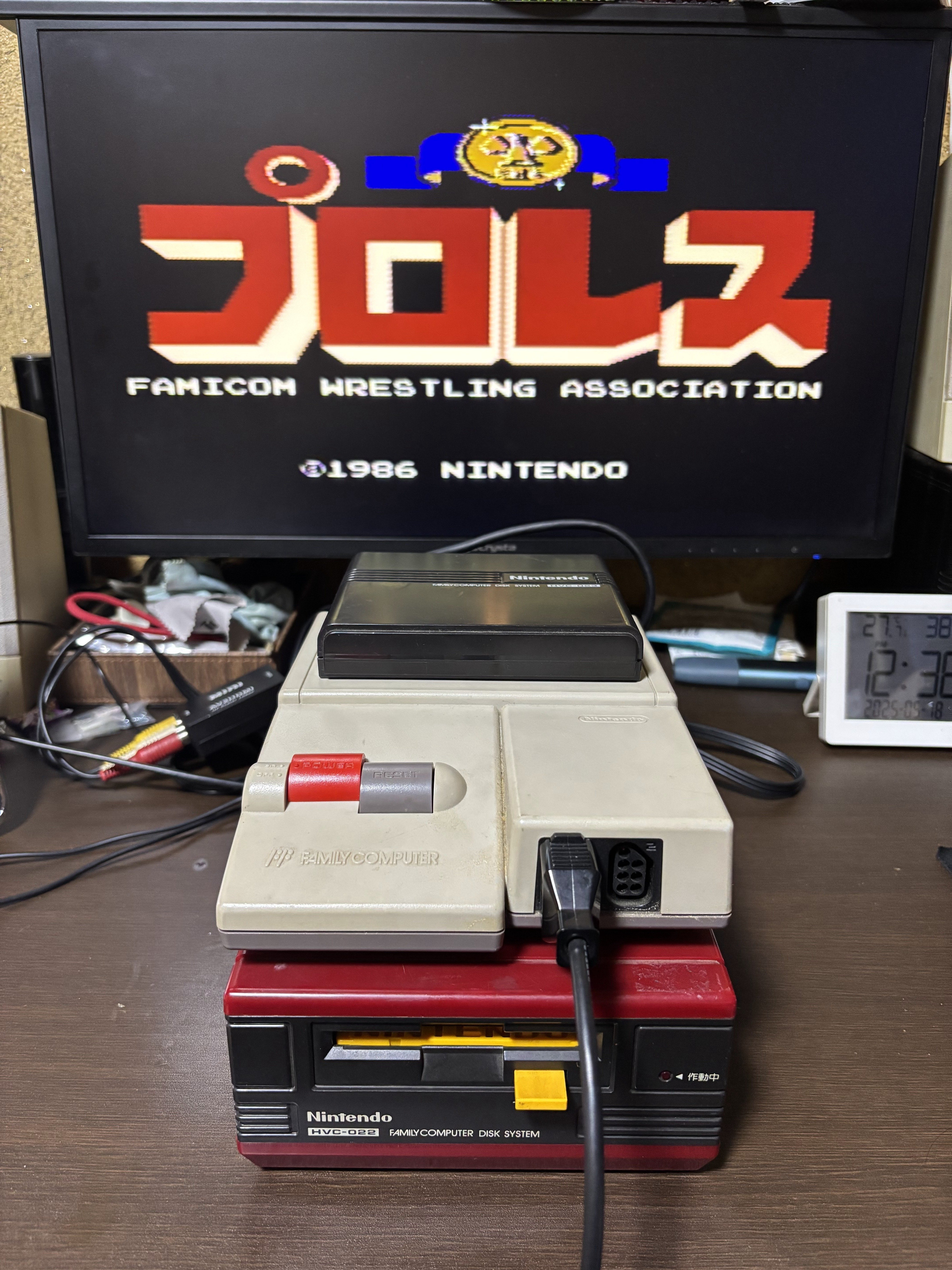 ファミコン ディスクシステム一式 ファミコン ディスクシステム40周年。500円の書き換えサービスが安価で