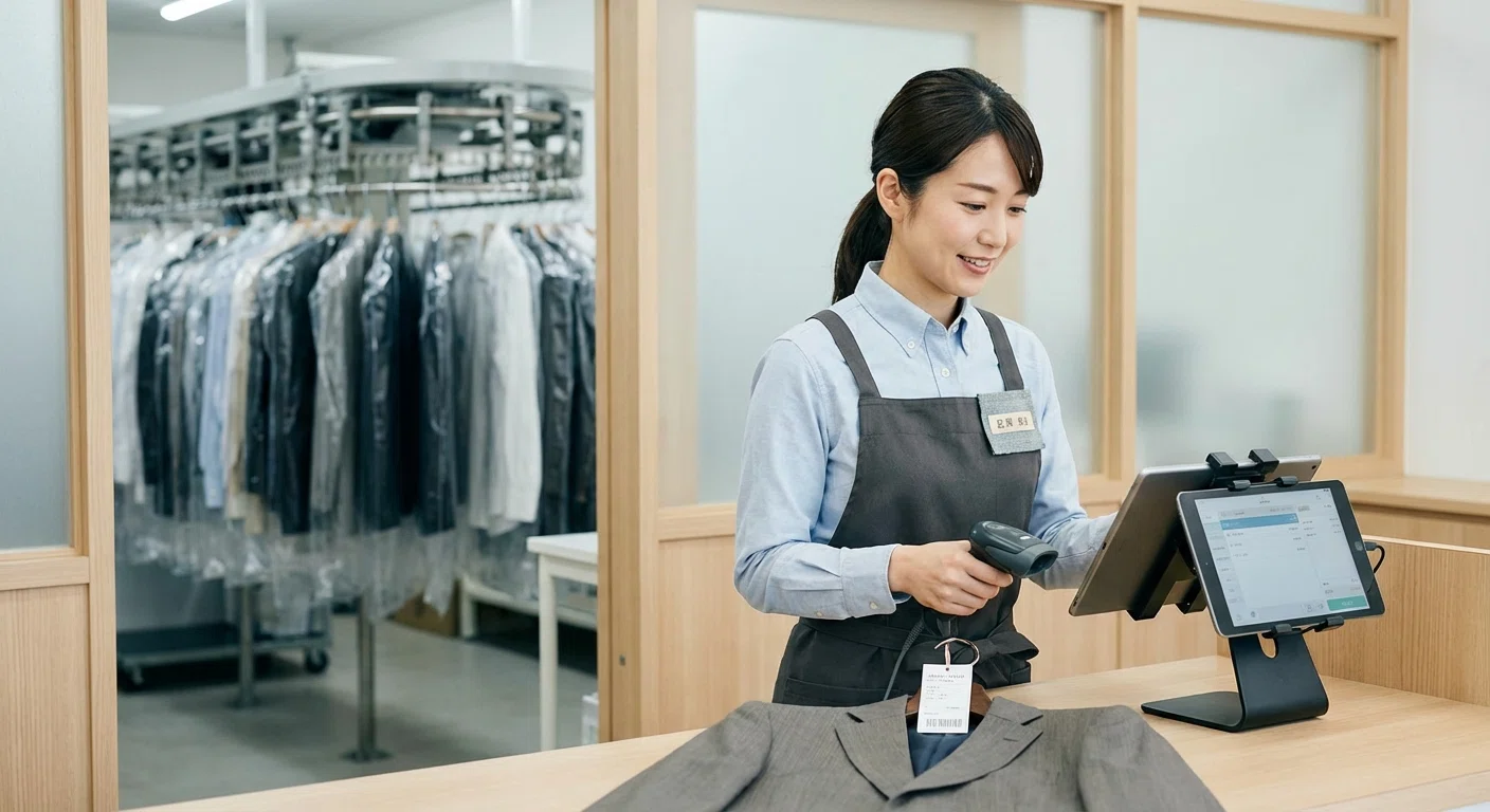 クリーニング店向け】POSレジで預かり品管理・顧客対応を効率化する