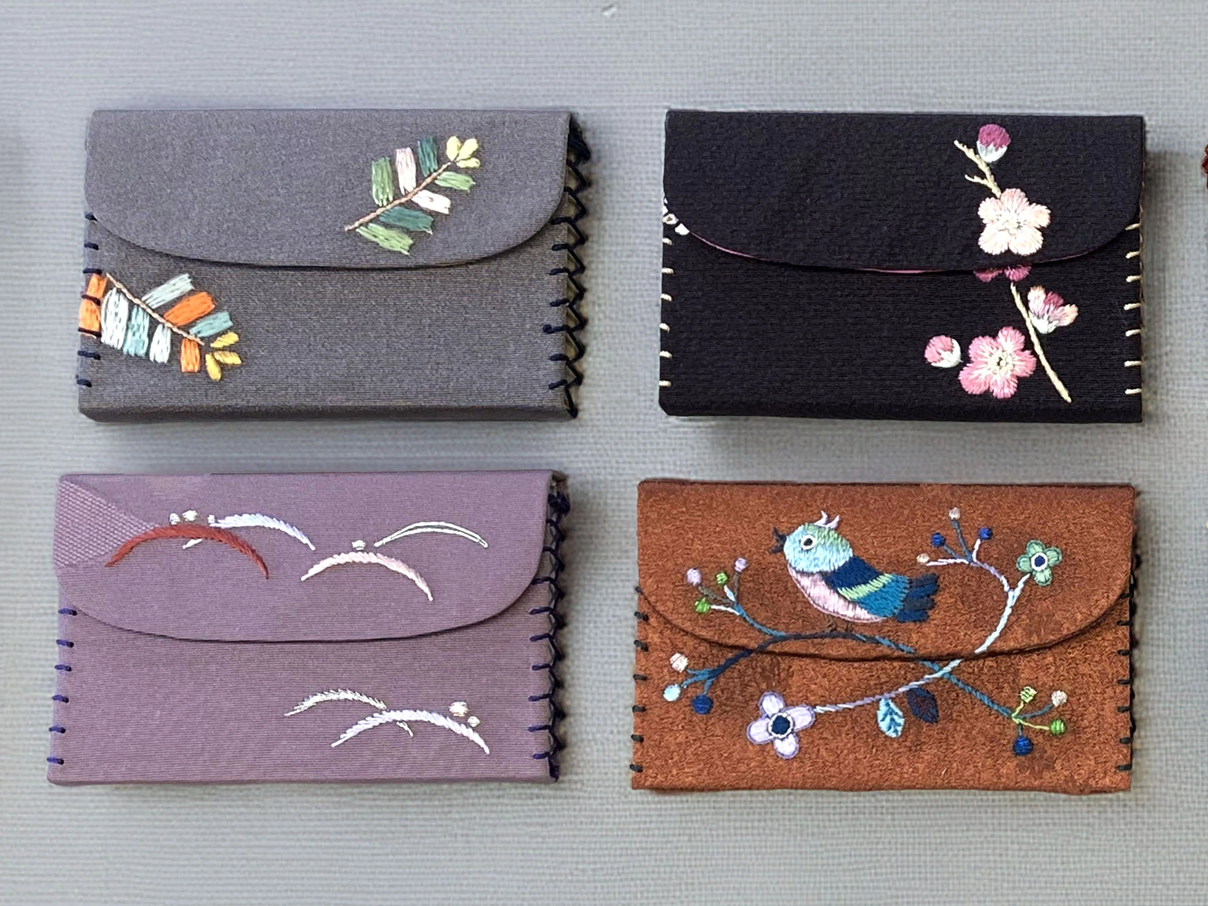 日本刺繍de縢襠名刺入｜筥迫は続くよどこまでも！2