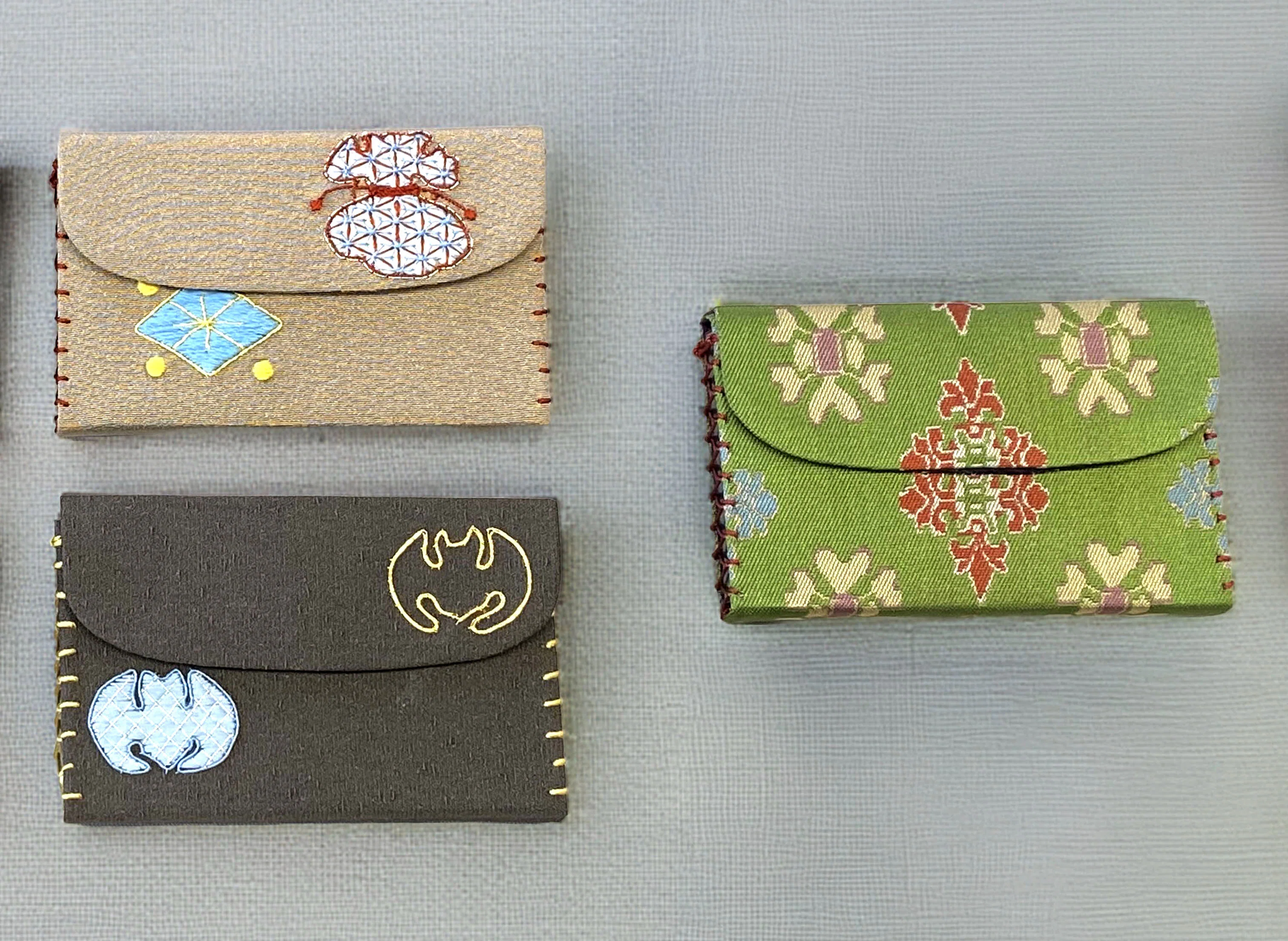 日本刺繍de縢襠名刺入｜筥迫は続くよどこまでも！2