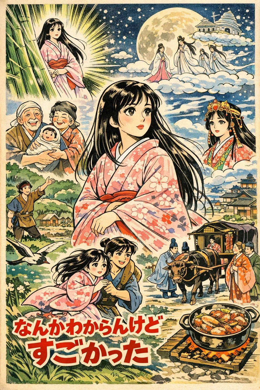 AIとの会話117：「かぐや姫の物語」はとにかく凄まじい作品だった｜snichnd