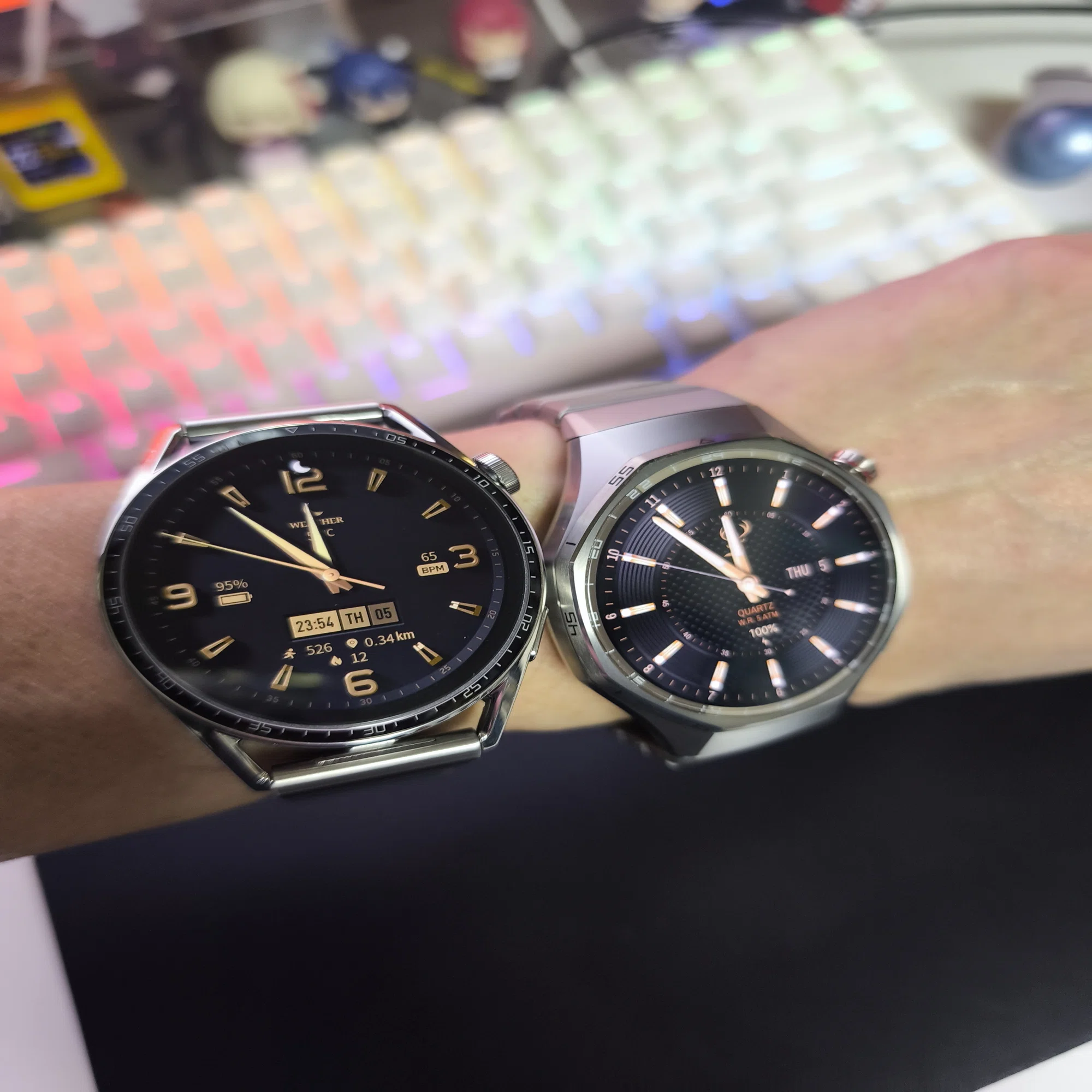 HUAWEI WATCH GT6 Pro のバンドをチタンブレスに交換した話｜ryo