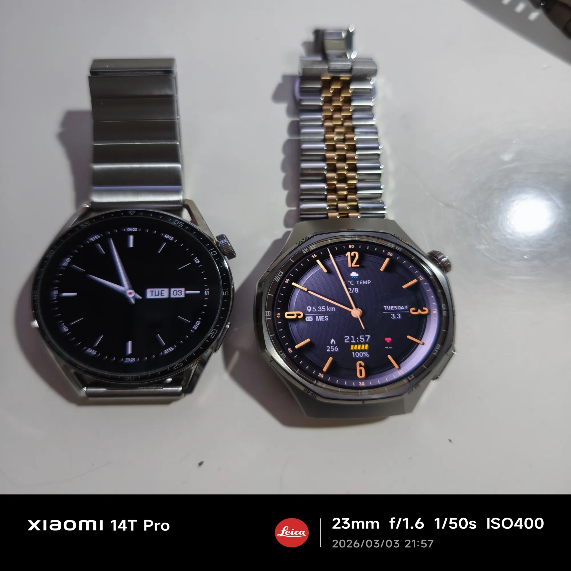 HUAWEI WATCH GT6 Pro のバンドをチタンブレスに交換した話｜ryo