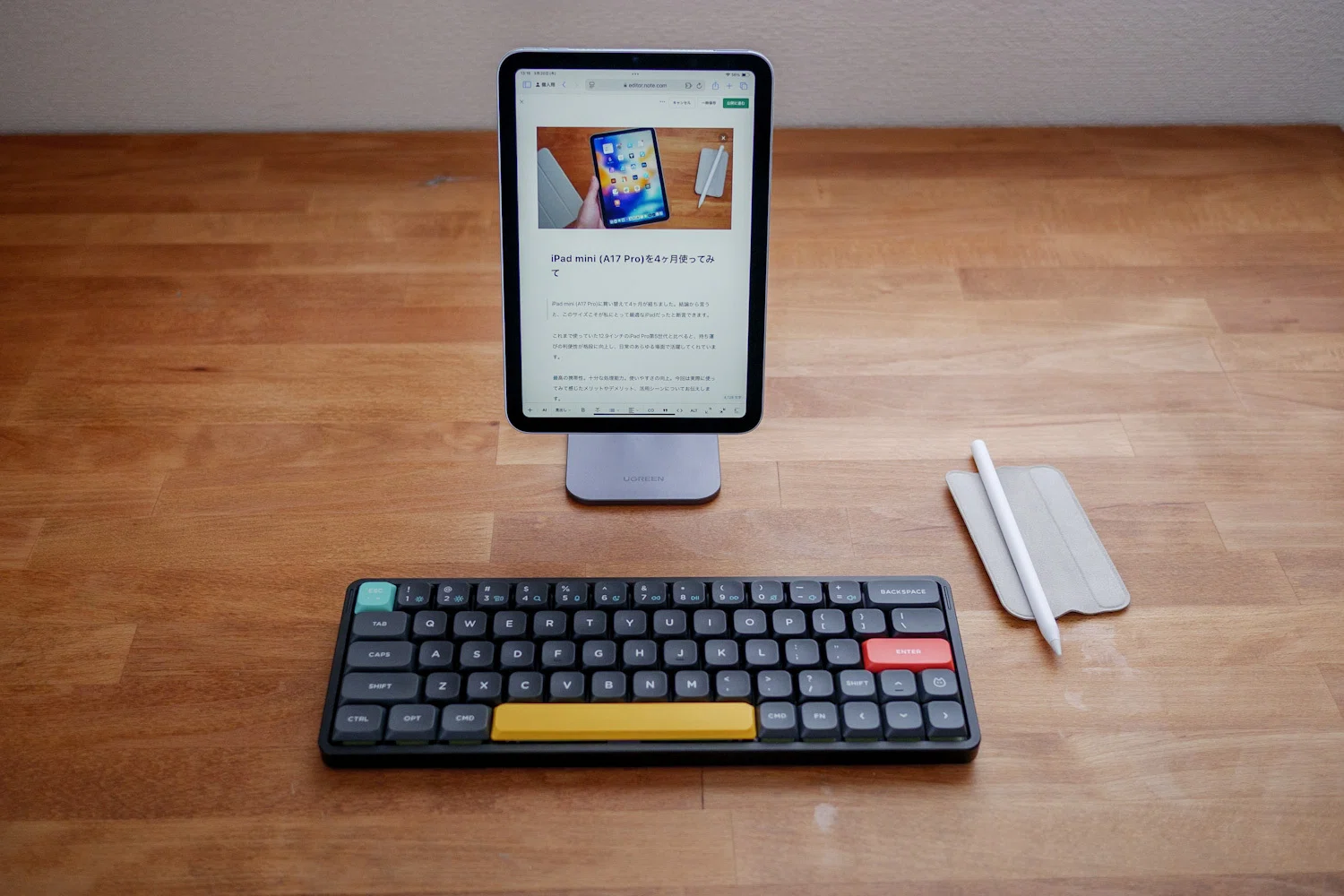 iPad miniのキーボード探しの旅、ついに終着点？｜ばるき