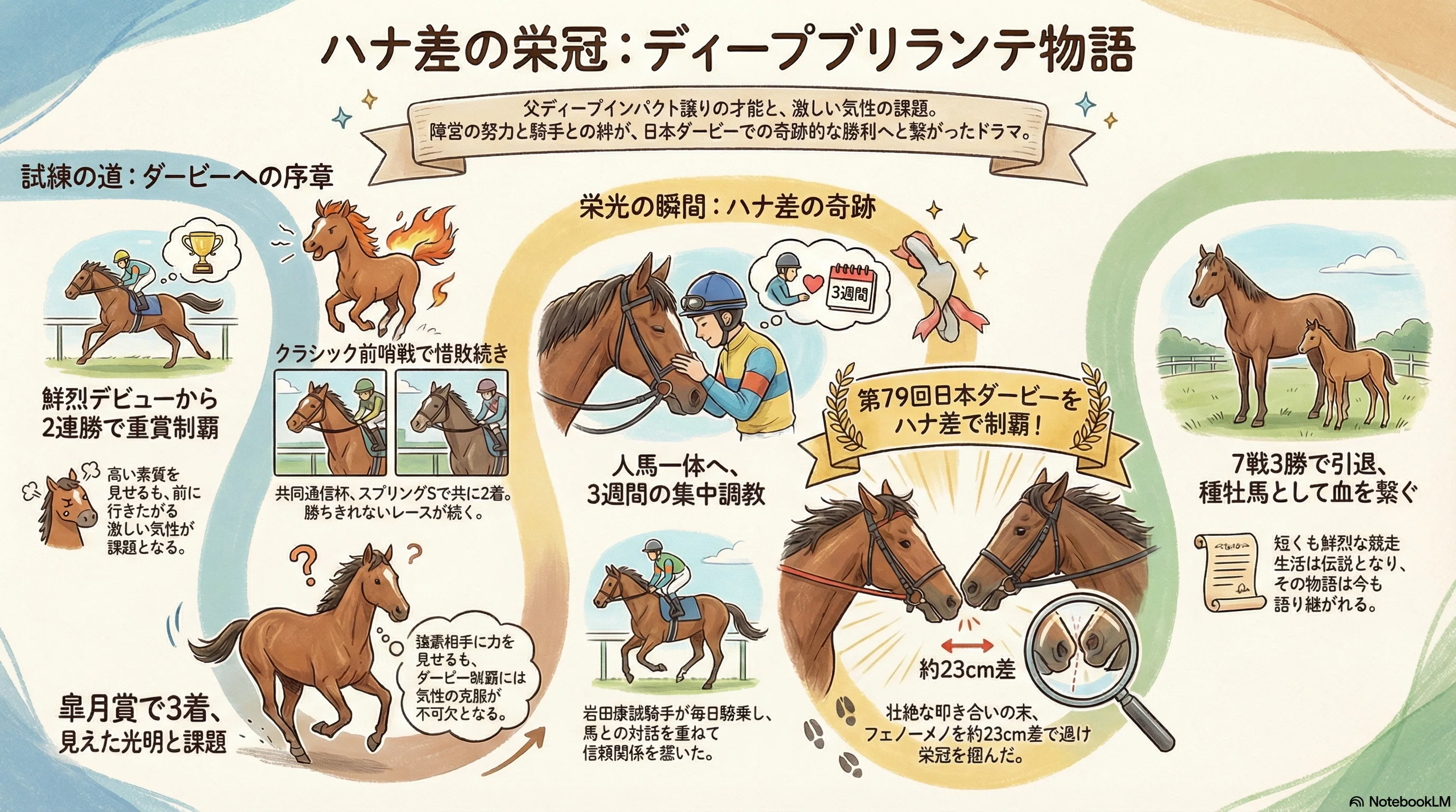 ディープブリランテ ―ディープインパクト産駒が掴んだ栄光の軌跡