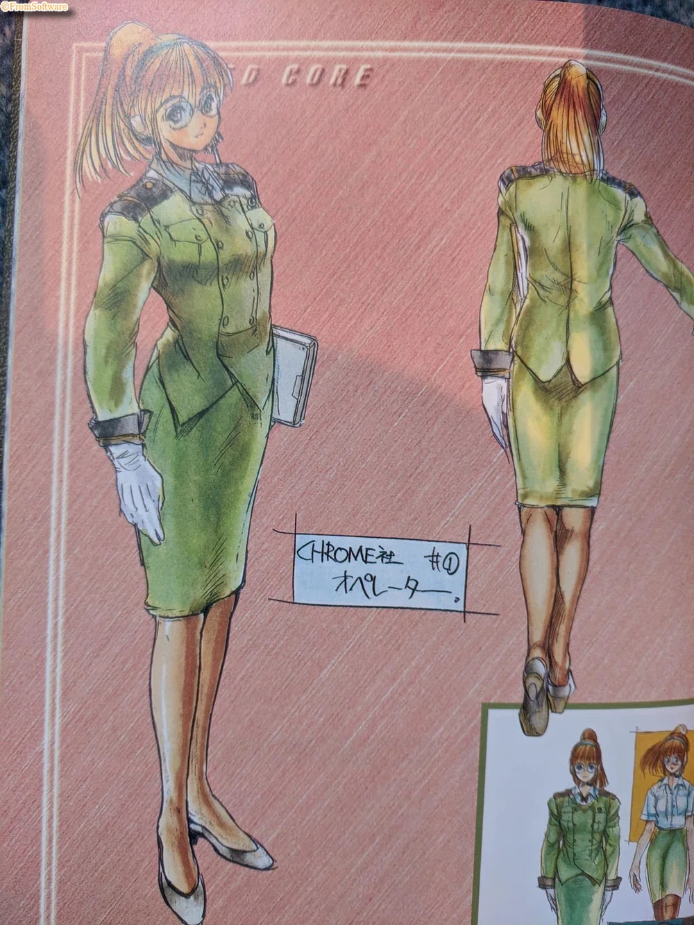 オペレーター,Operator,报务员,接线员,クローム,CHROME,ARMORED CORE