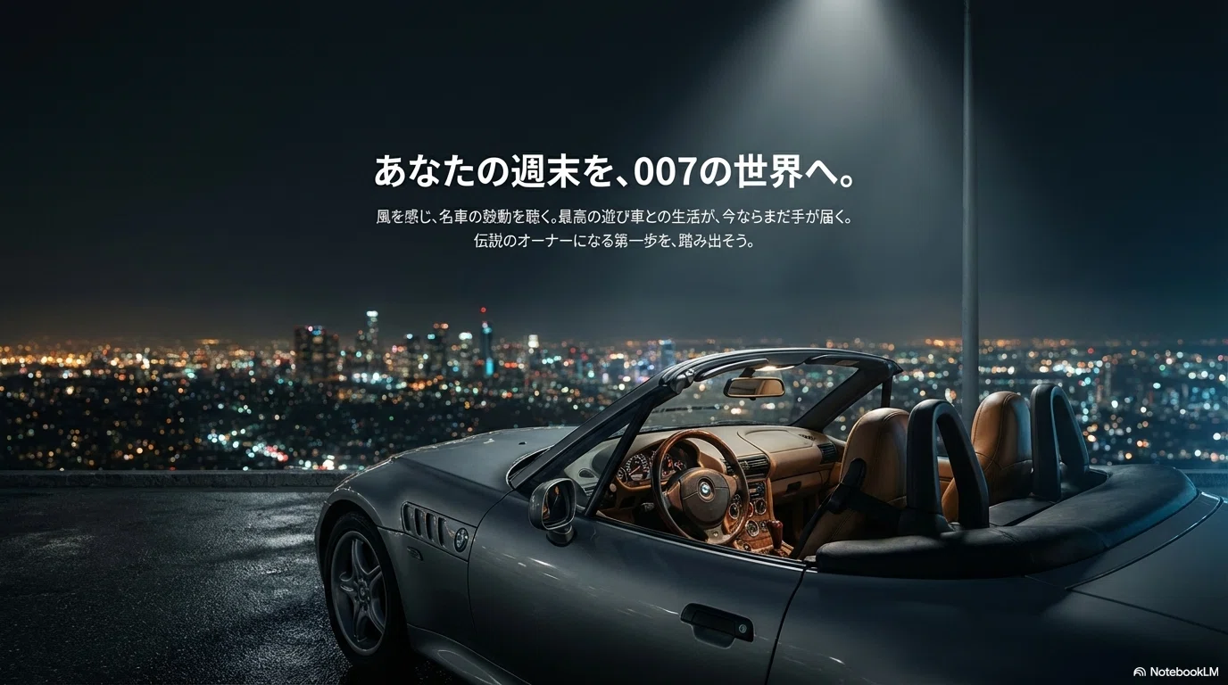 徹底解説】BMW Z3ロードスターが安い理由7選！007映画スターカーの意外