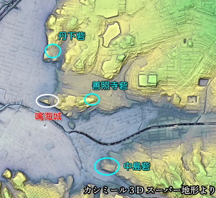 桶狭間合戦で鳴海城を包囲していた丹下砦、善照寺砦、中島砦の見どころ｜みかわのひで