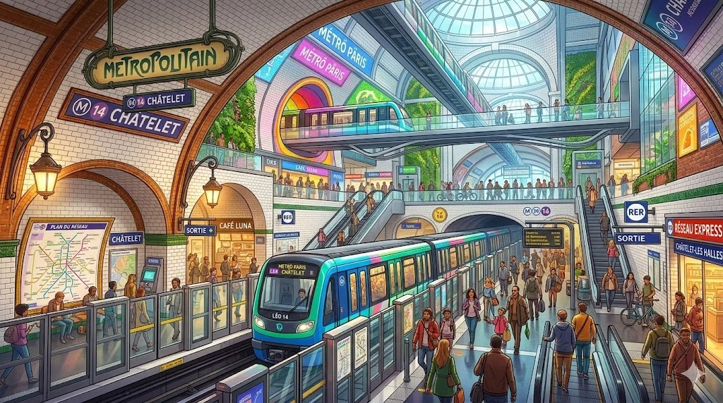 🚇 【YouTube】世界最高峰の交通網「パリ・メトロ」の全貌と未来
