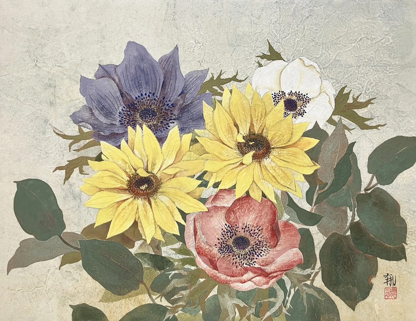 写真では伝わらない“花の気配”に出会う──藤原郁子 日本画展