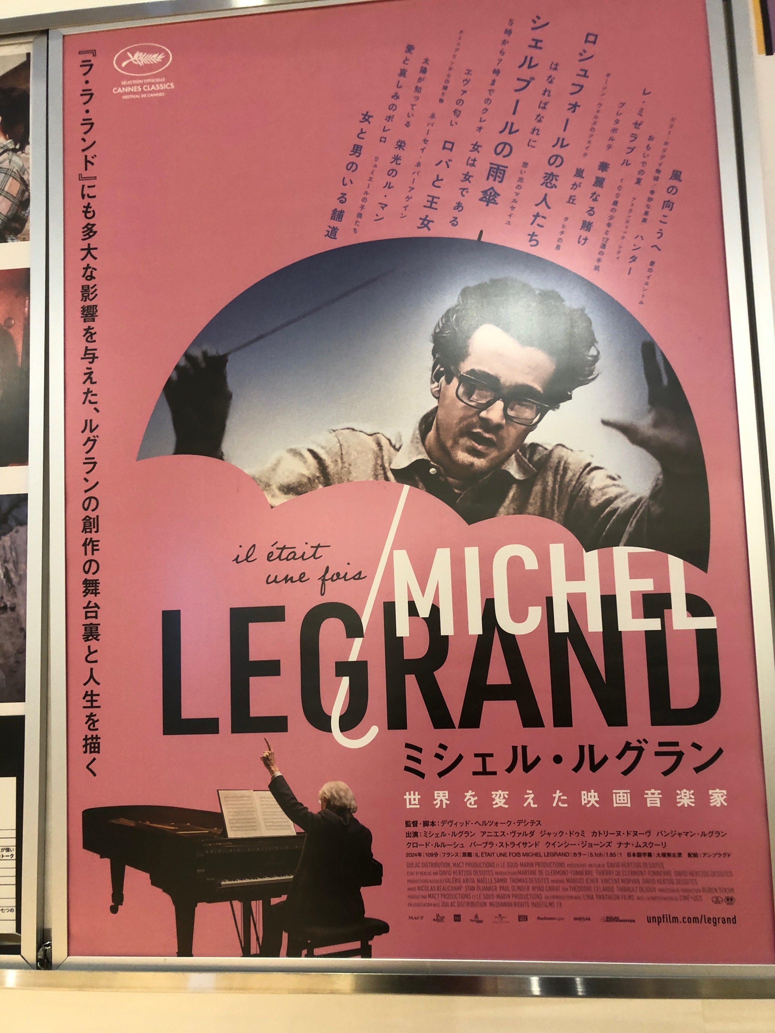 映画チラシ ミシェル・ルグラン他 6種 各50枚 ミシェル・ルグラン＆ジャック・ドゥミ レトロスペクティブ】 – アップ
