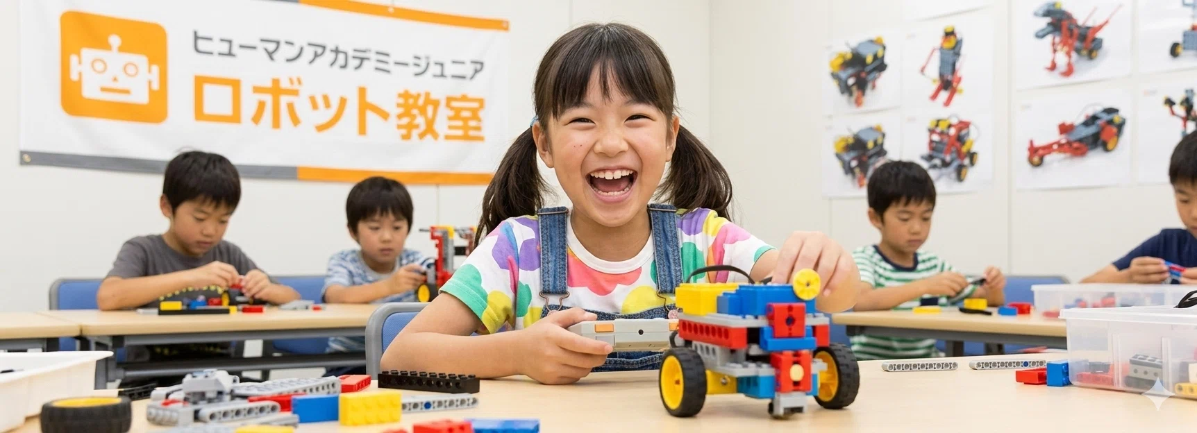 ヒューマンアカデミー　ロボット教室 Robot robot Academy of Humanoid in with Classroom : Robots Human