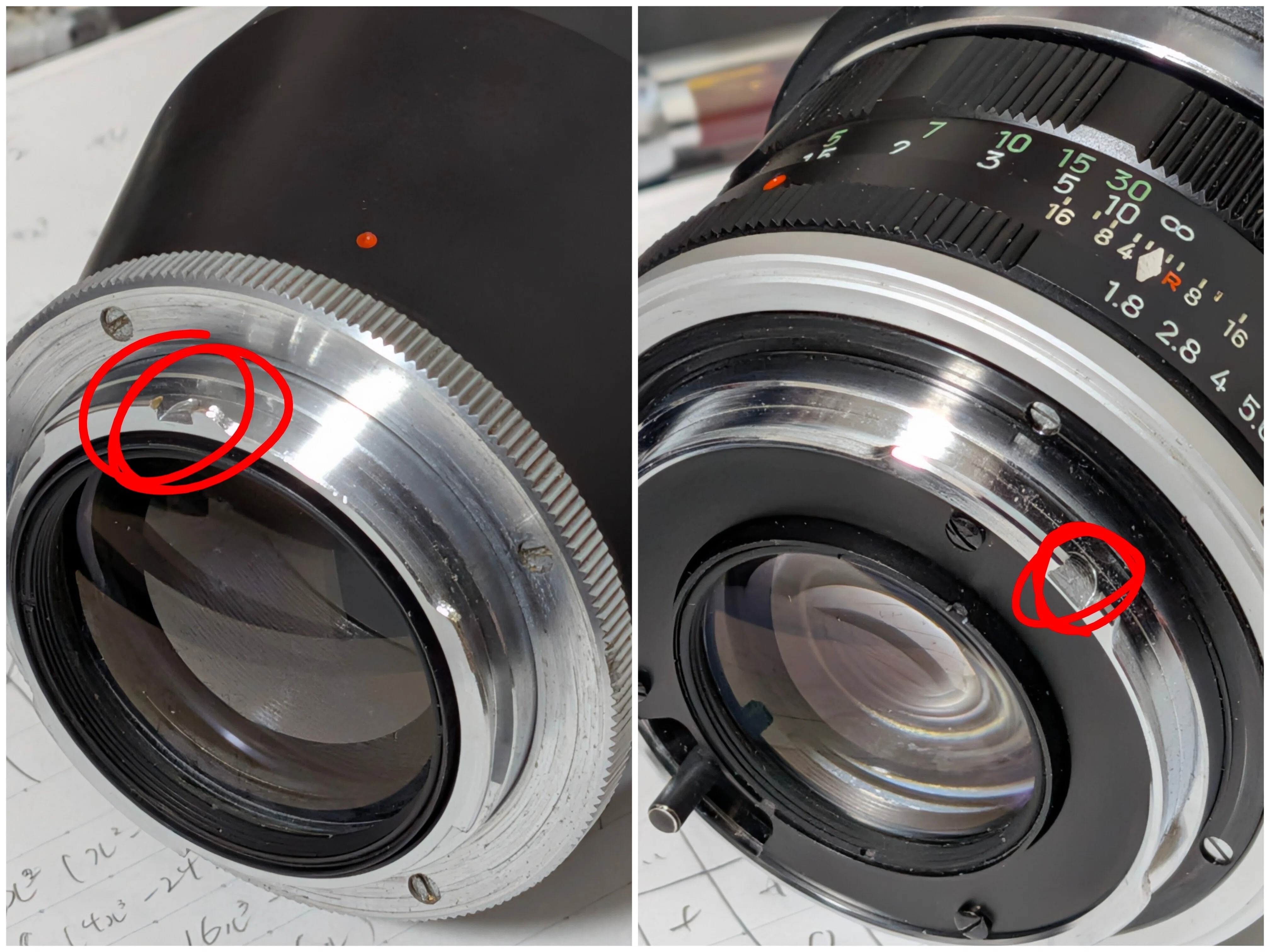 TELE ROKKOR-TD 300mm f4.5 分解清掃｜桺蓼