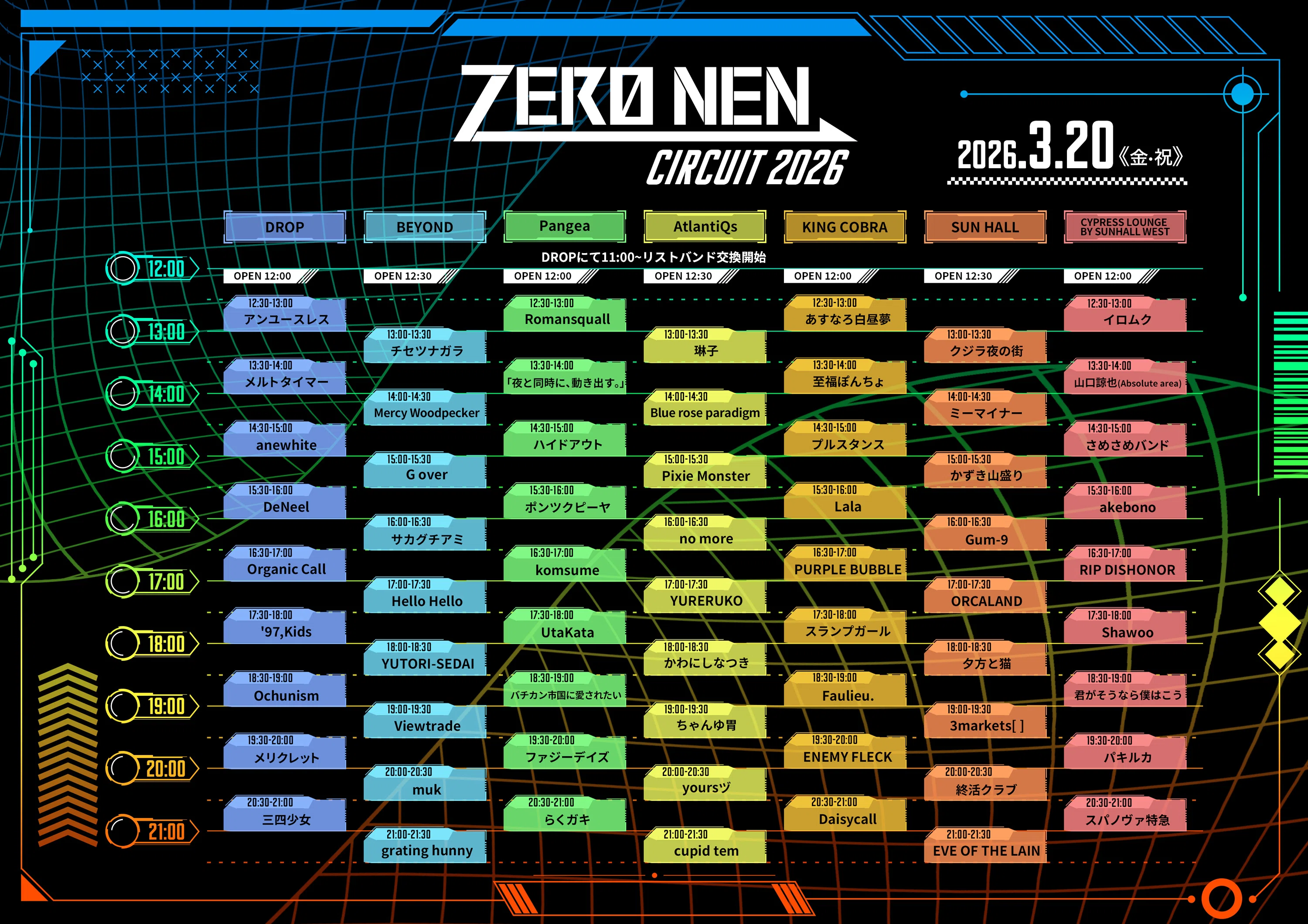 ZERO NEN CIRCUIT2026 出演者紹介｜ひらお