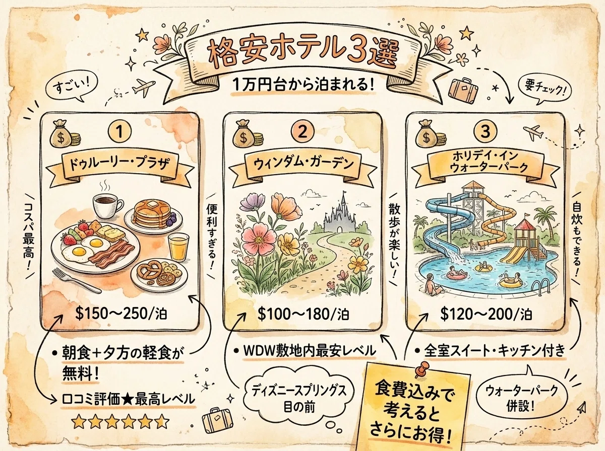 ディズニーワールドのホテルどう選ぶ？おすすめ10選｜WDW直営＋周辺 