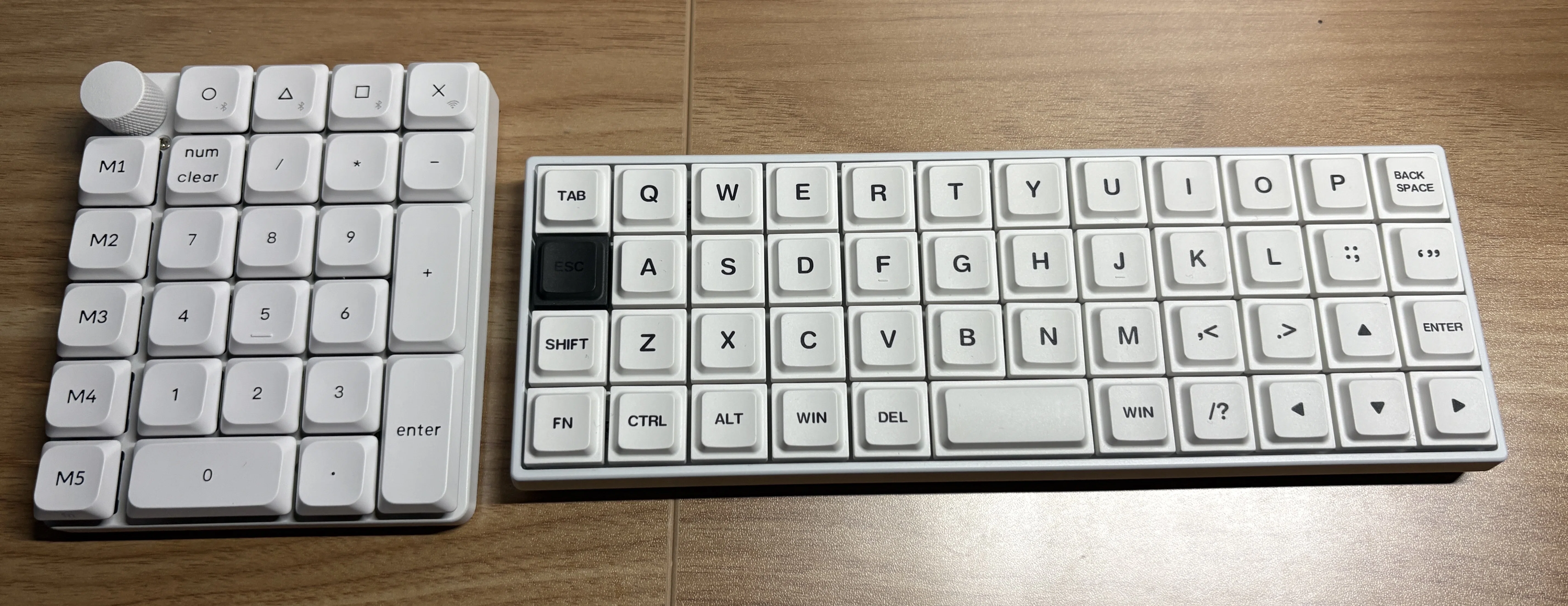 Keychron K0 Maxを左手デバイスとして導入してみた初日の感想【まだ 