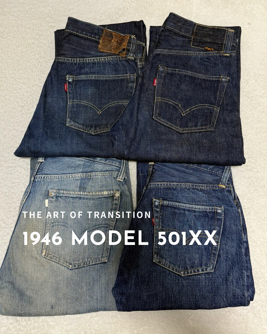 501XX「1946モデル」に学ぶ審美眼。完成と不完全の狭間に宿る 