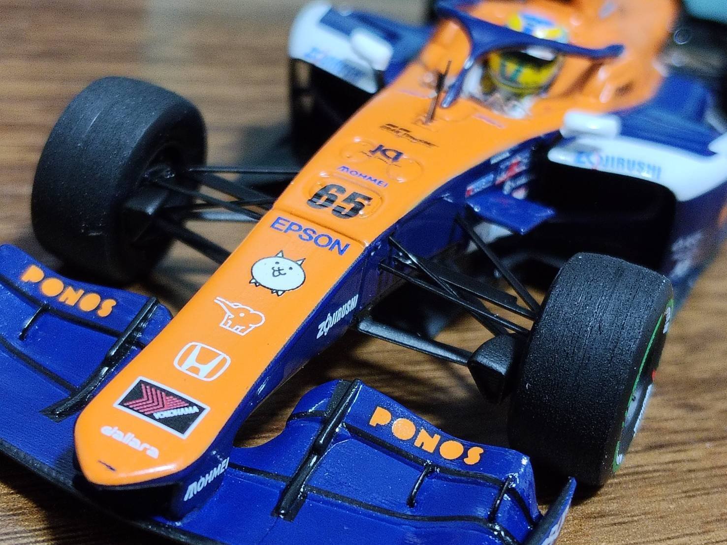 Spark 1/43 PONOS NAKAJIMA RACING SF23 No.65 Super Formula 2025