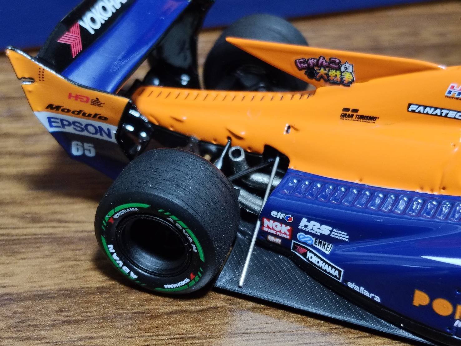 Spark 1/43 PONOS NAKAJIMA RACING SF23 No.65 Super Formula 2025