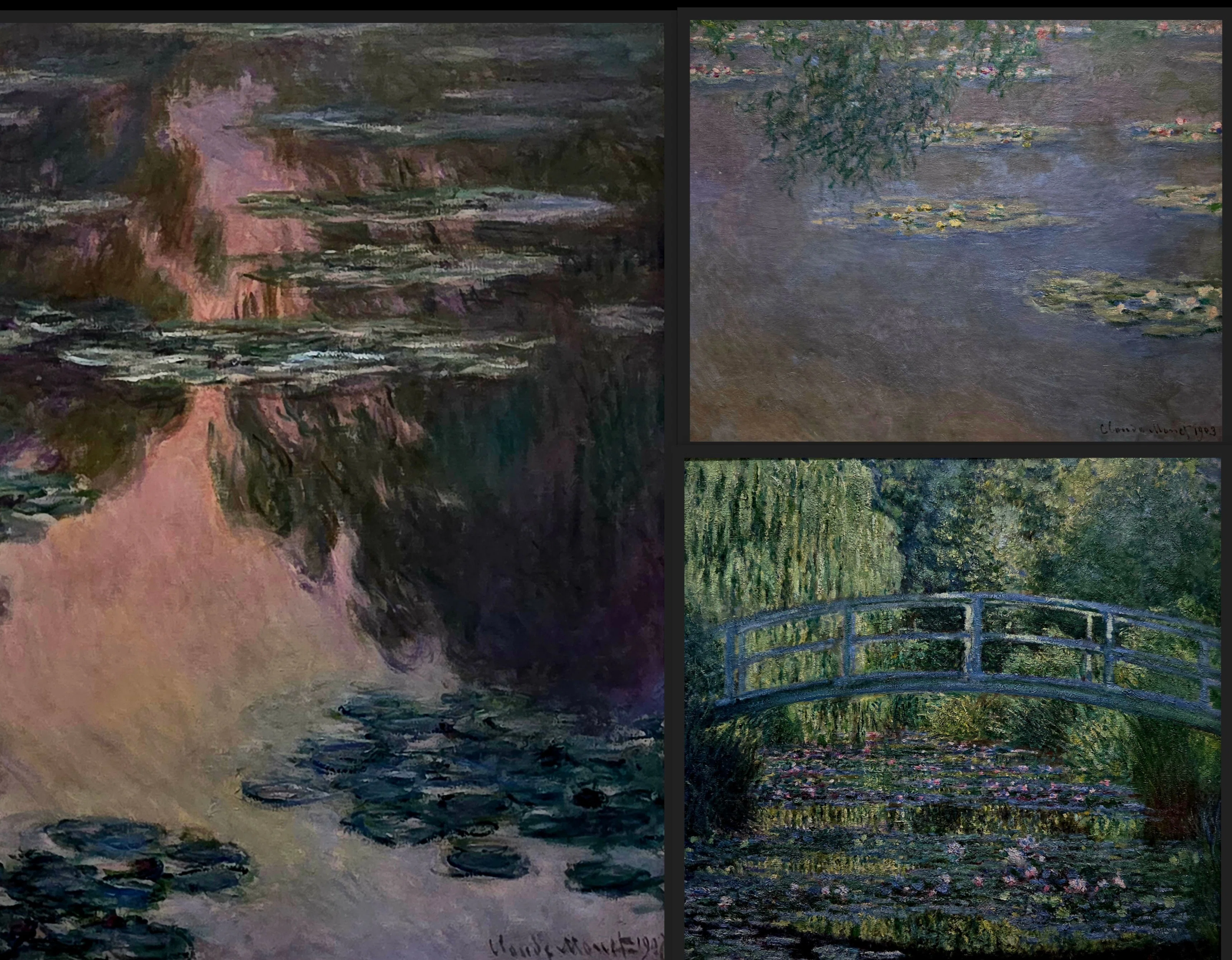 クロード・モネ展―風景への問いかけ｜紫陽花