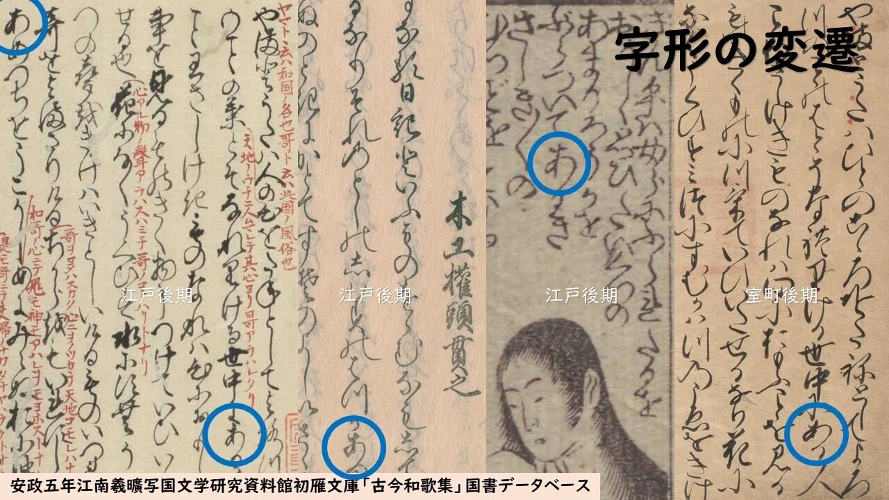 2026年度くずし字基礎編の出典一覧｜燈露